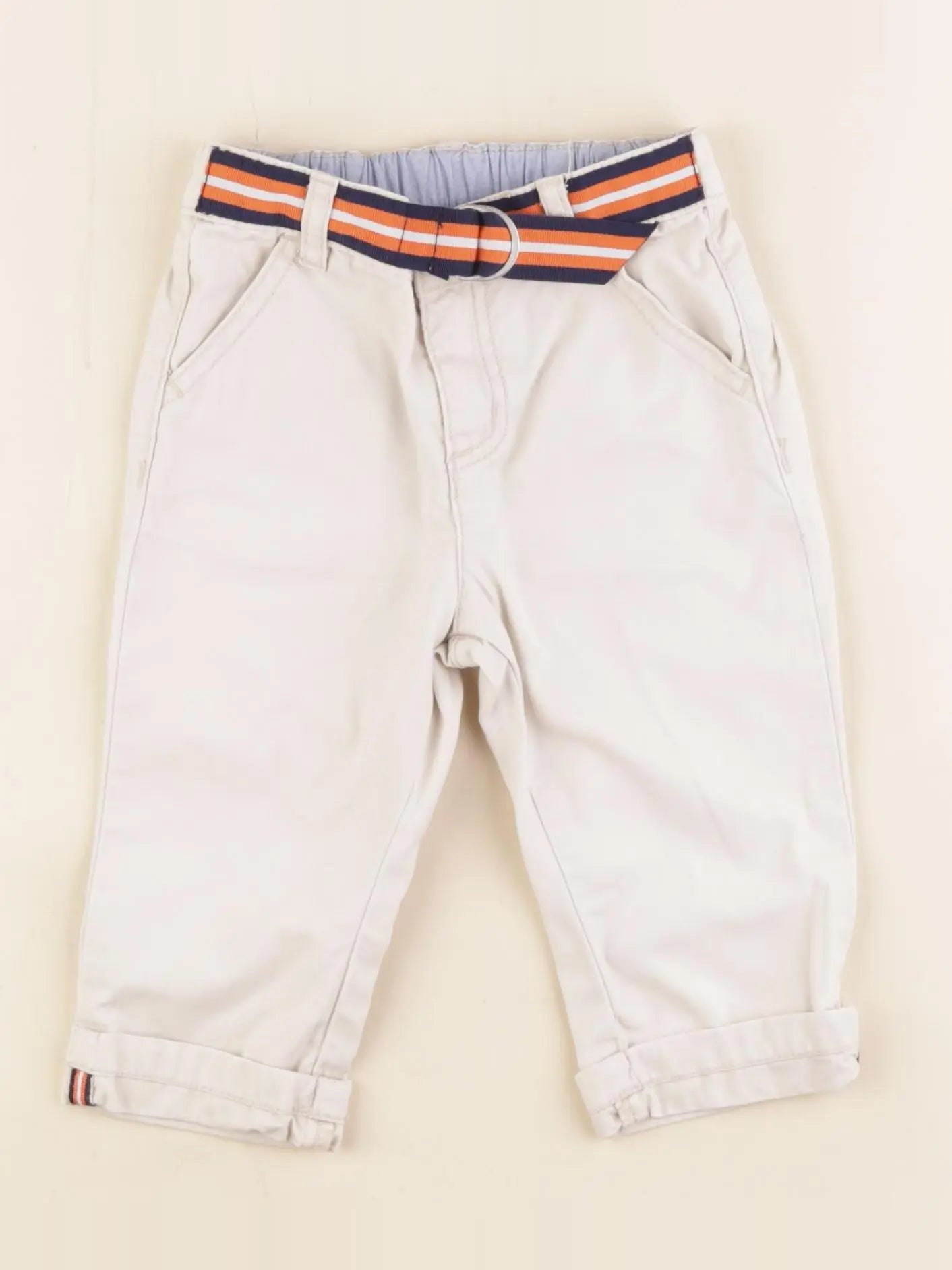 Jacadi - pantalon blanc - 12 mois