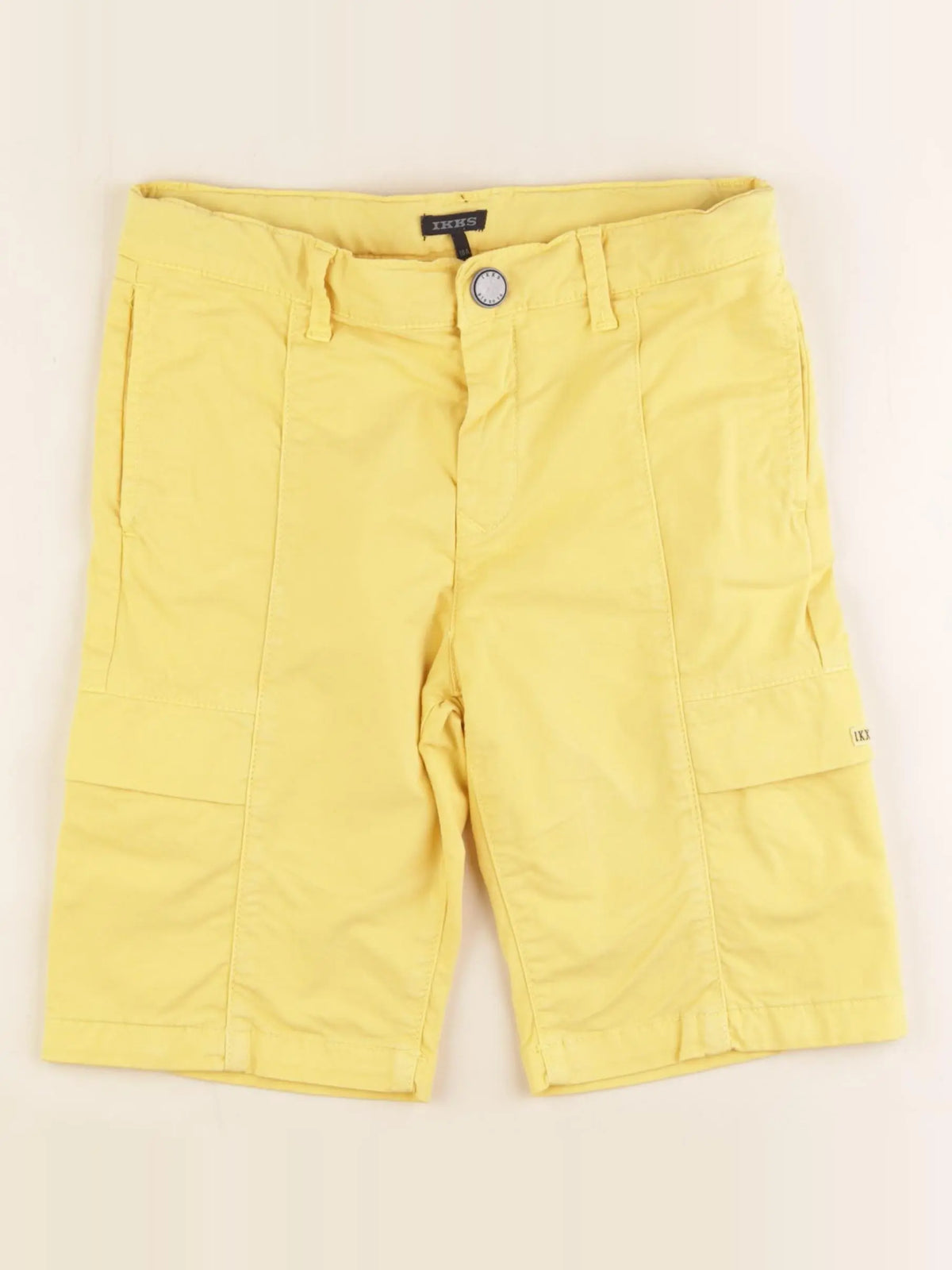 IKKS - short jaune - 10 ans