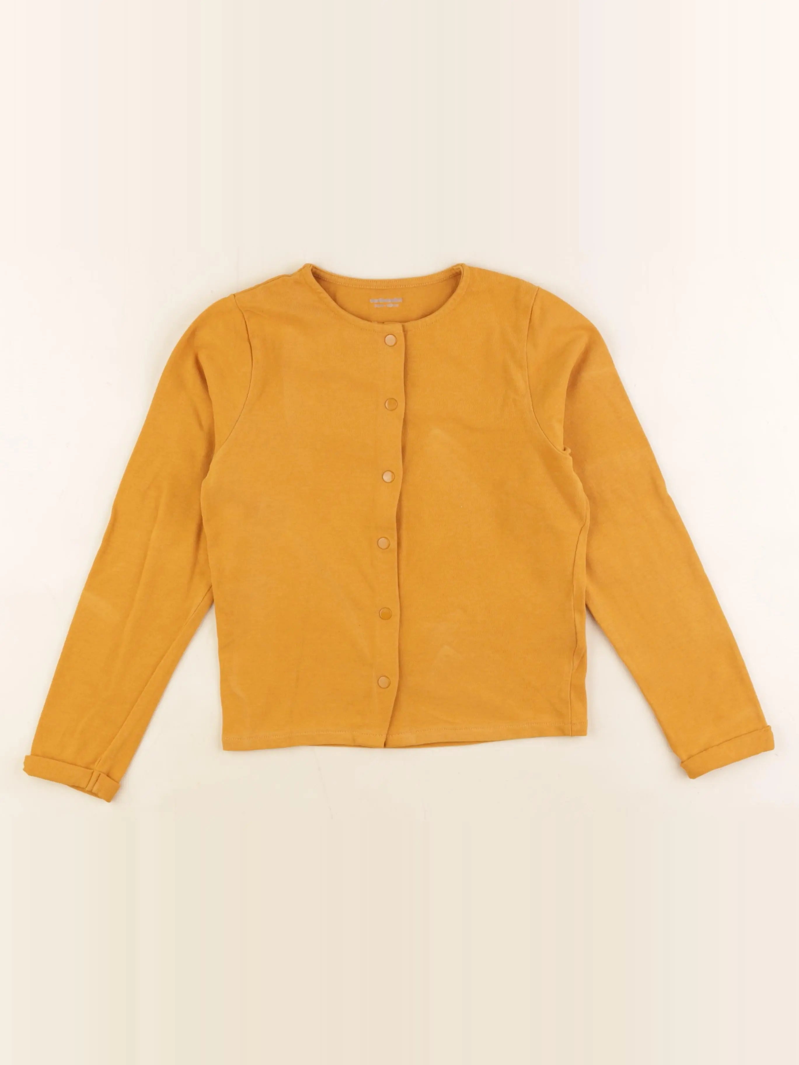 Vertbaudet - tee-shirt jaune - 8 ans