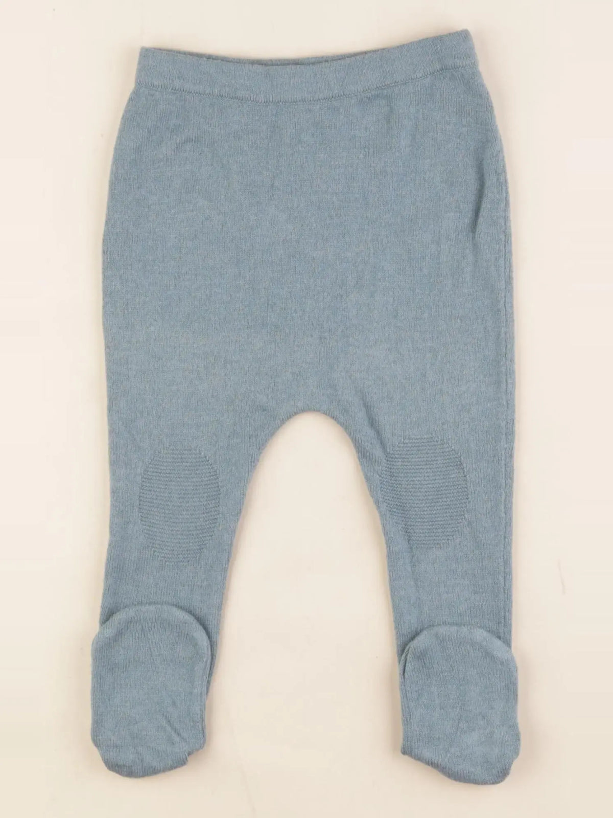 Mango - legging bleu - 9/12 mois