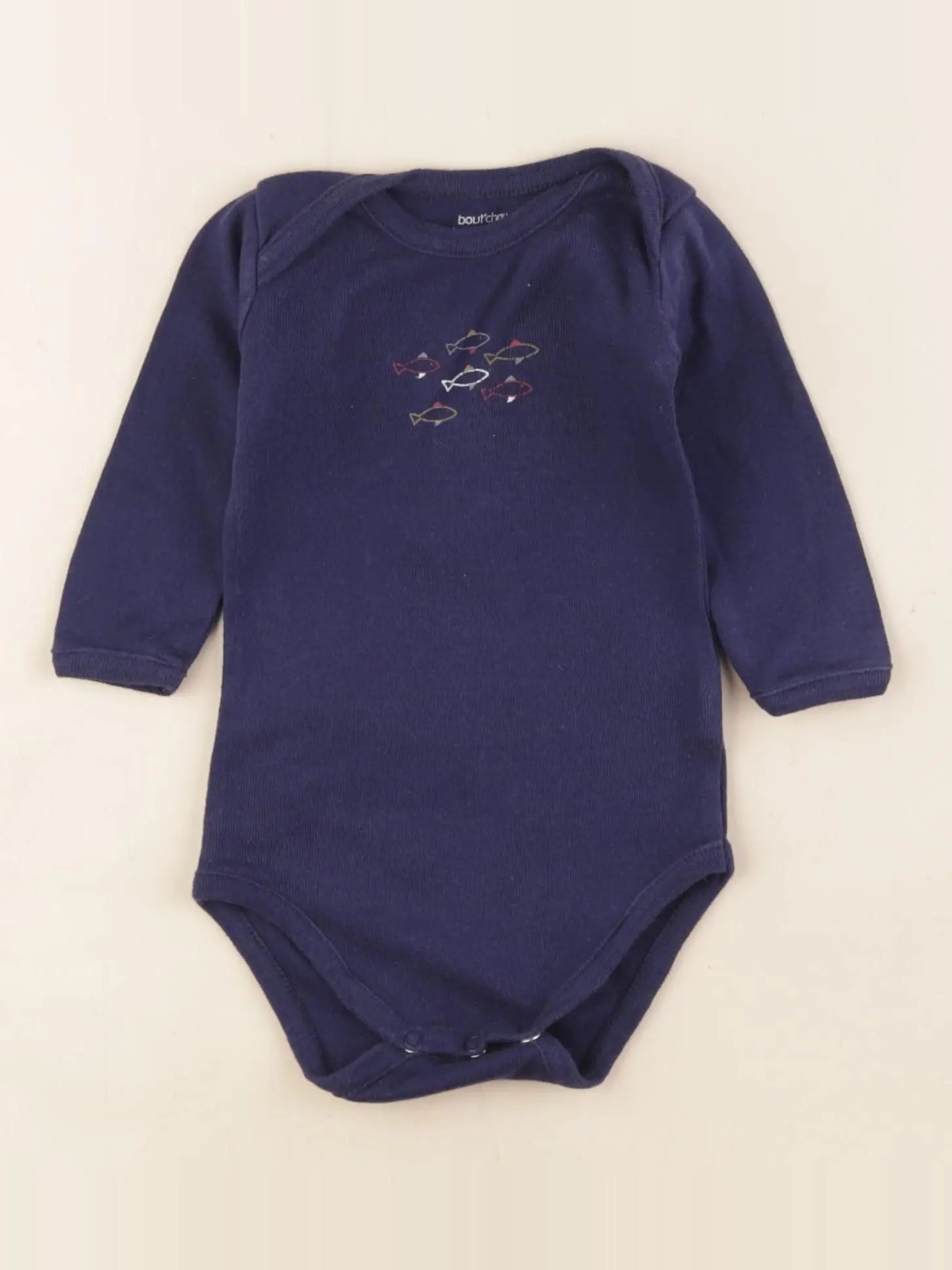 Boutchou - body bleu - 6 mois