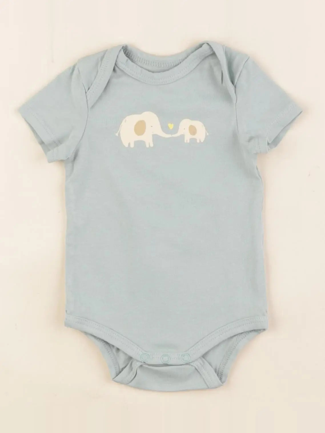 Tape à l'oeil - body vert - 1 mois