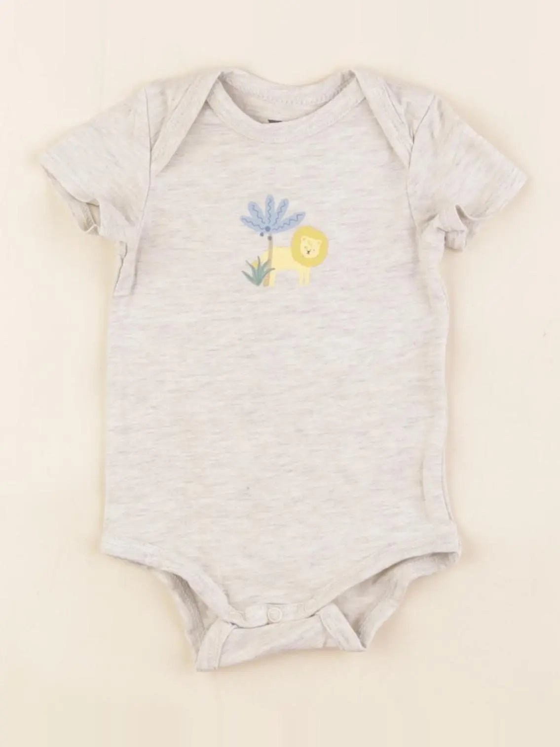 Tape à l'oeil - body beige - 1 mois