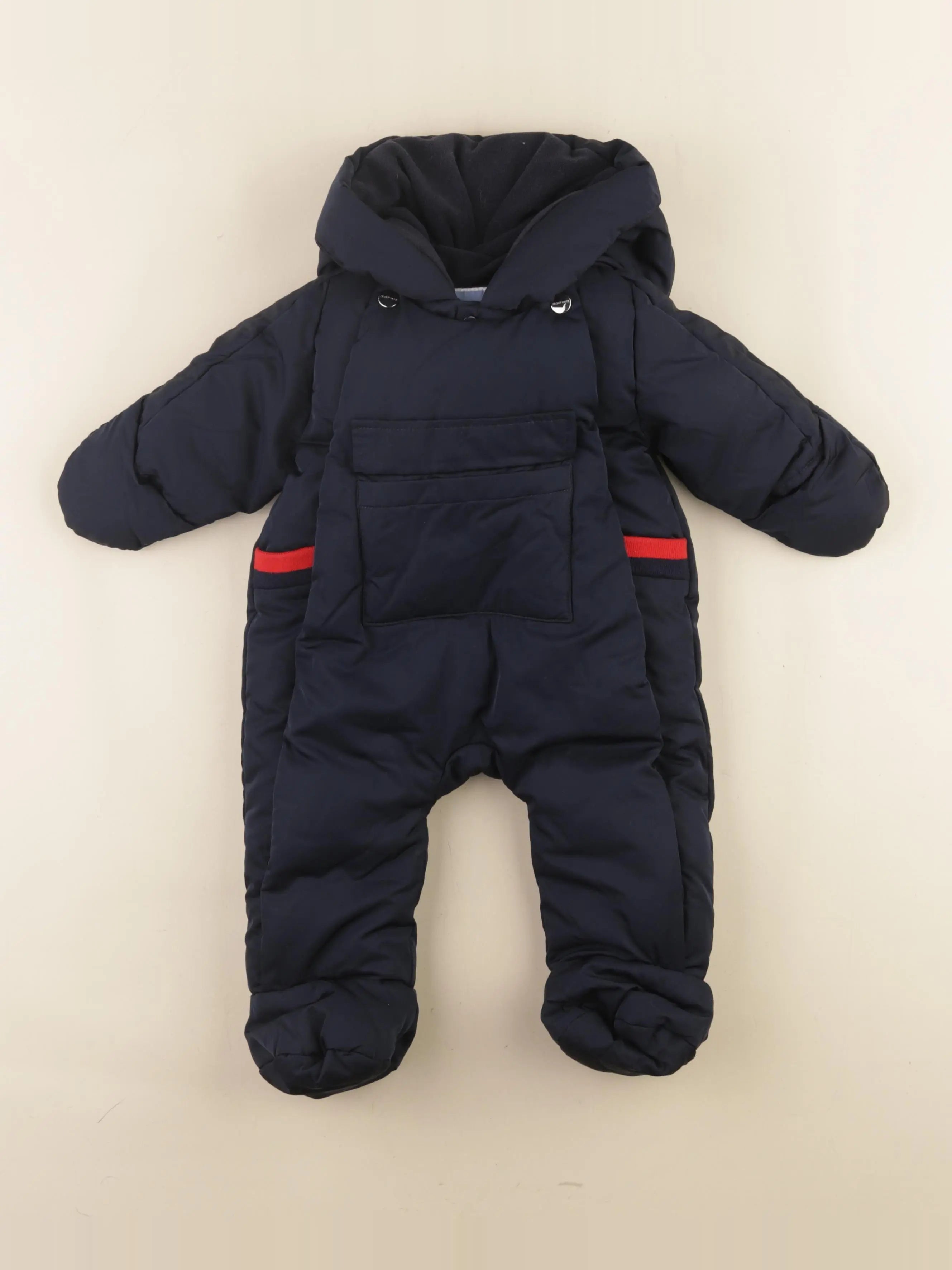 Jacadi - combi-pilote bleu - 6 mois