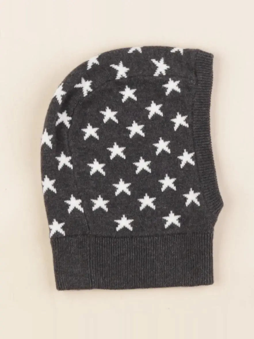 Petit Bateau - cagoule gris - 3/6 mois