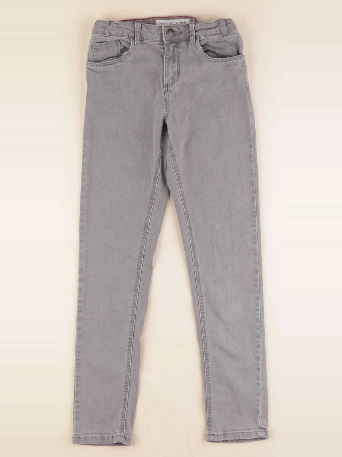 Monoprix - jean gris - 12 ans