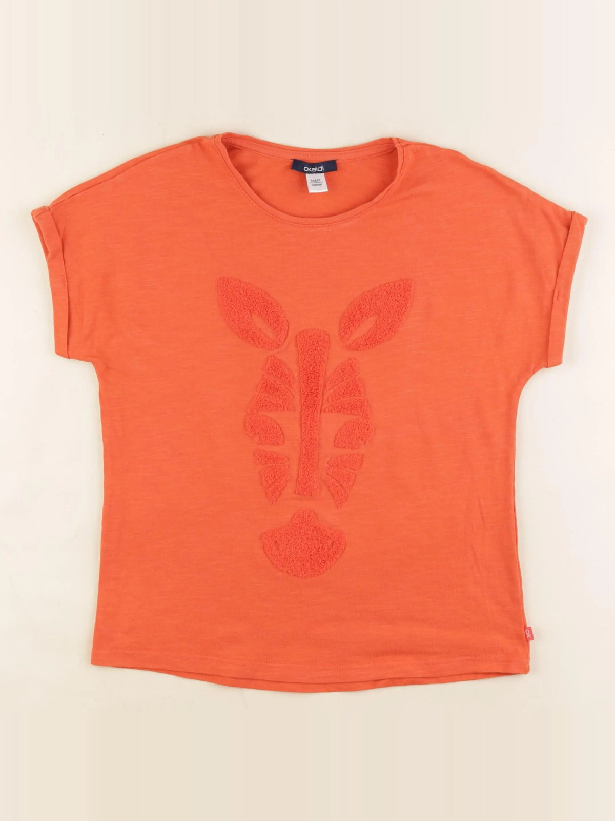 Okaidi - tee-shirt rouge - 10 ans