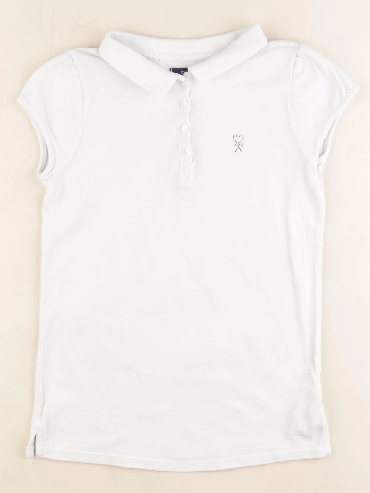 Okaidi - polo blanc - 12 ans