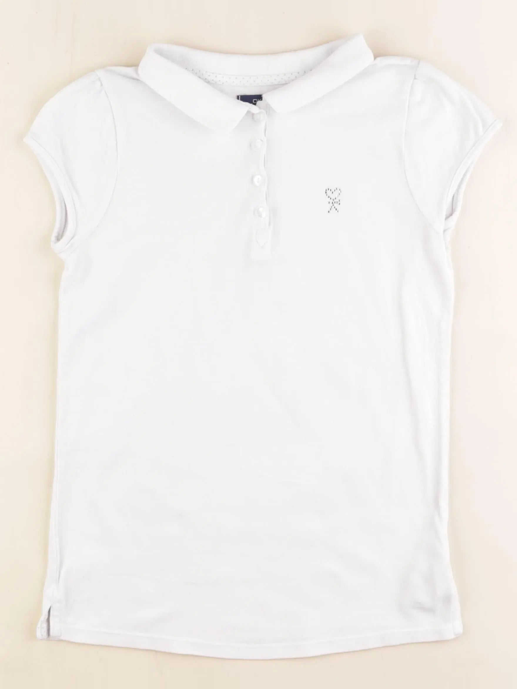 Okaidi - polo blanc - 12 ans