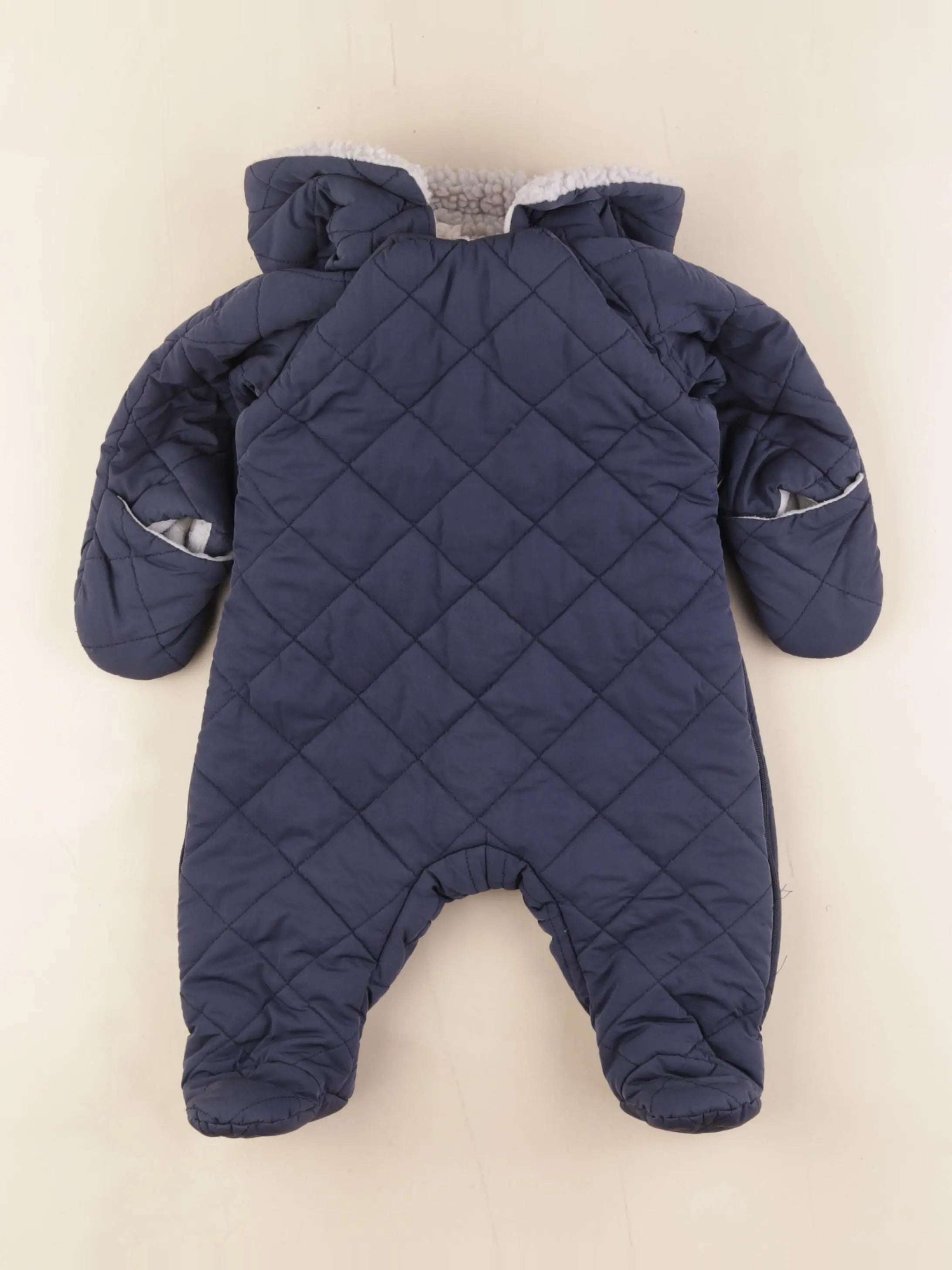 Cyrillus - combi-pilote bleu - 6 mois