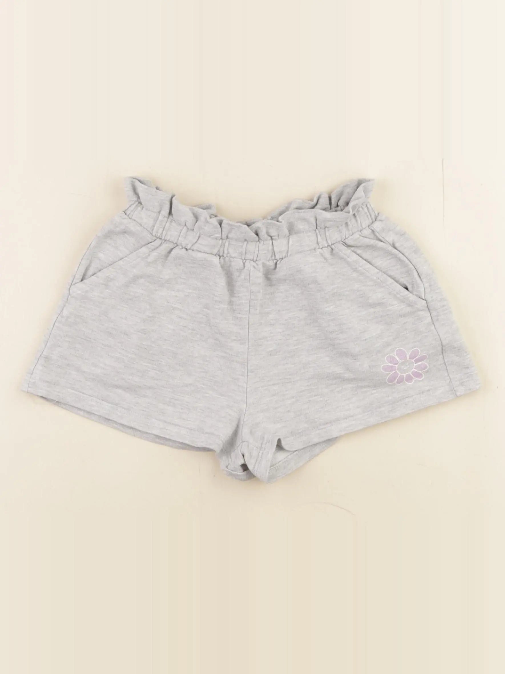 Vertbaudet - short gris - 5 ans