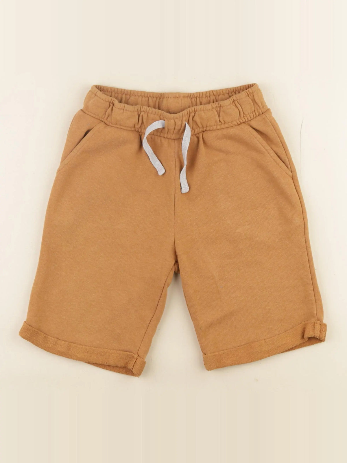 Vertbaudet - short marron - 7 ans
