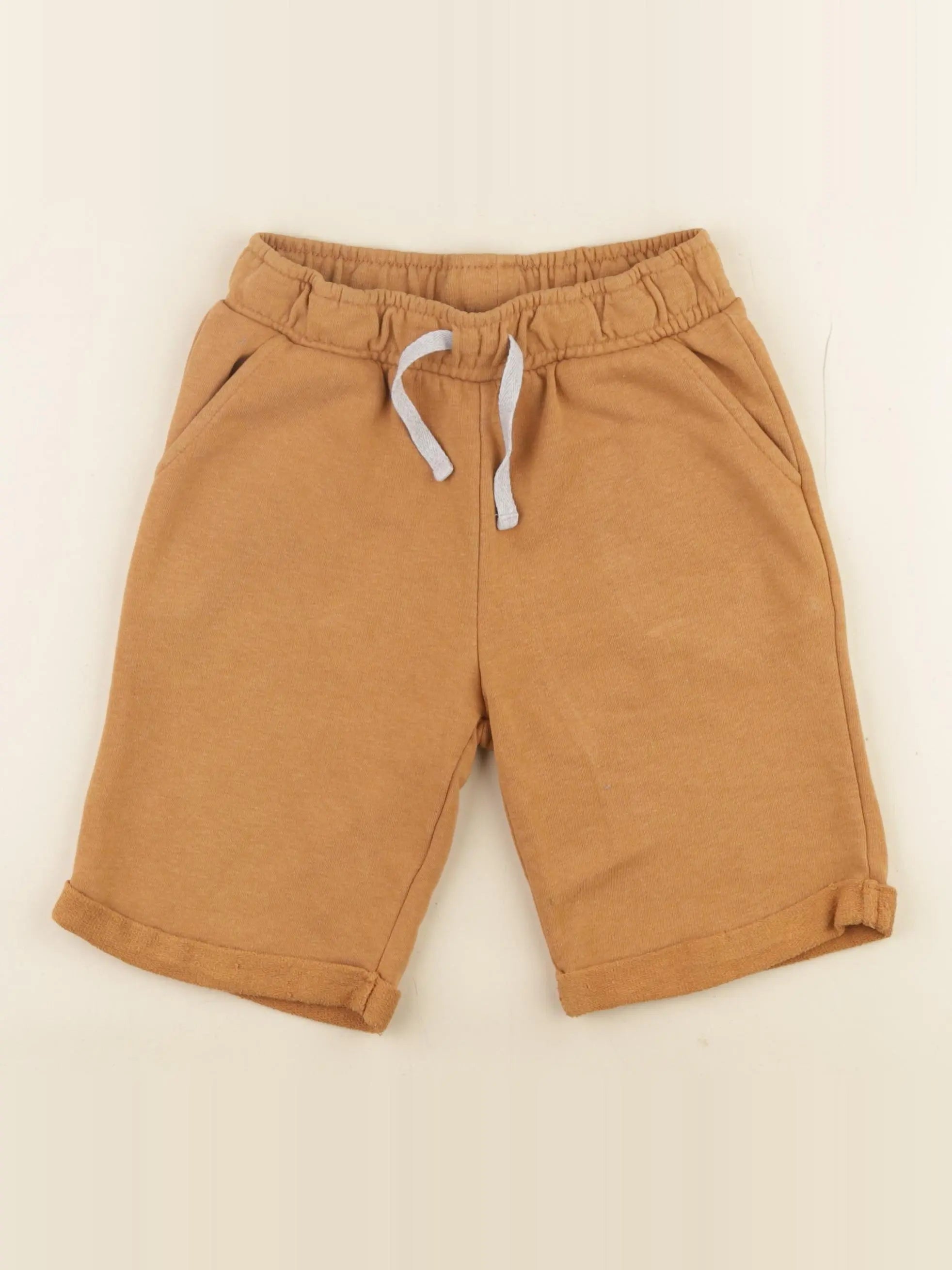 Vertbaudet - short marron - 7 ans