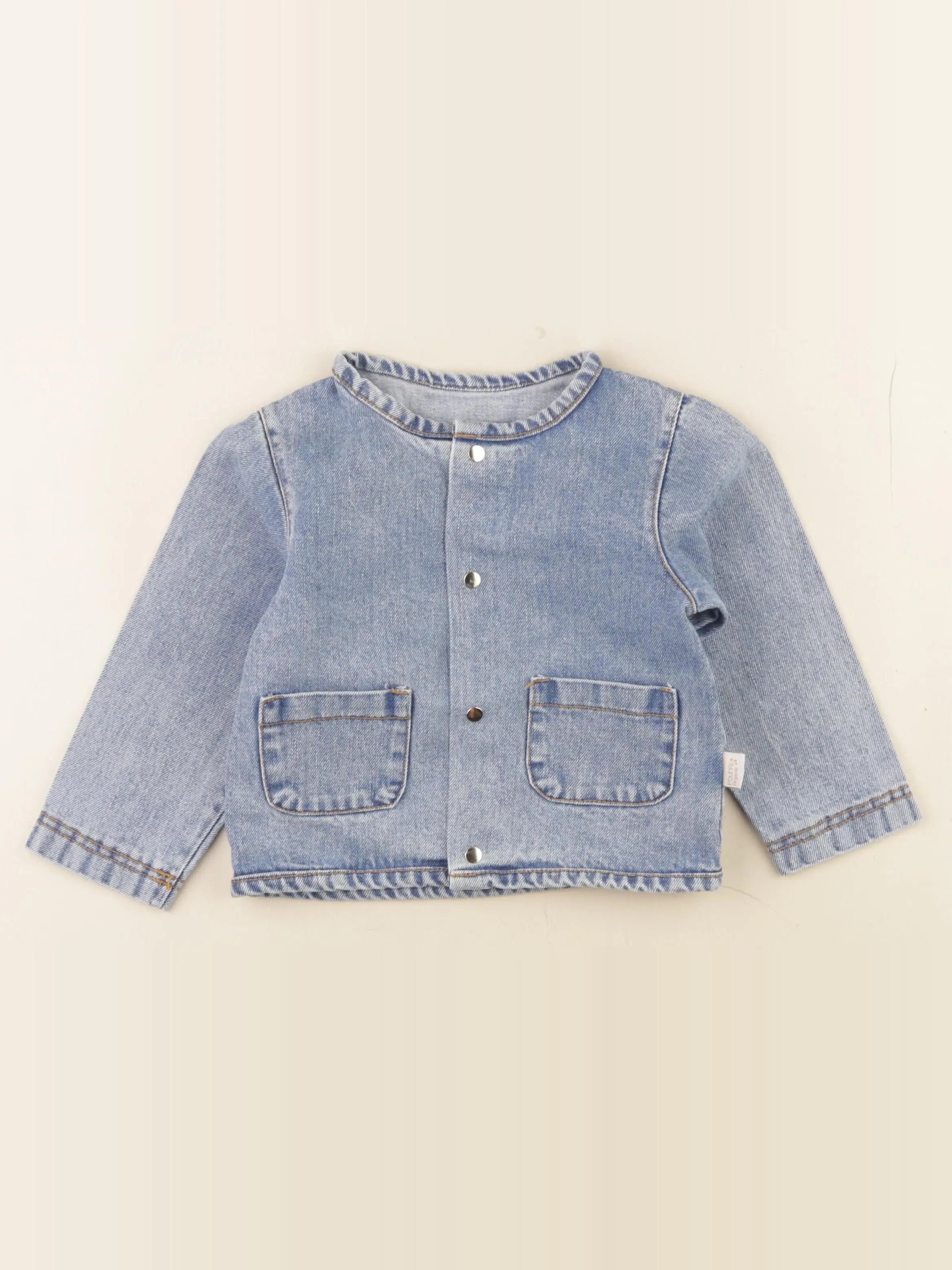 Poudre Organic - veste bleu - 2 ans