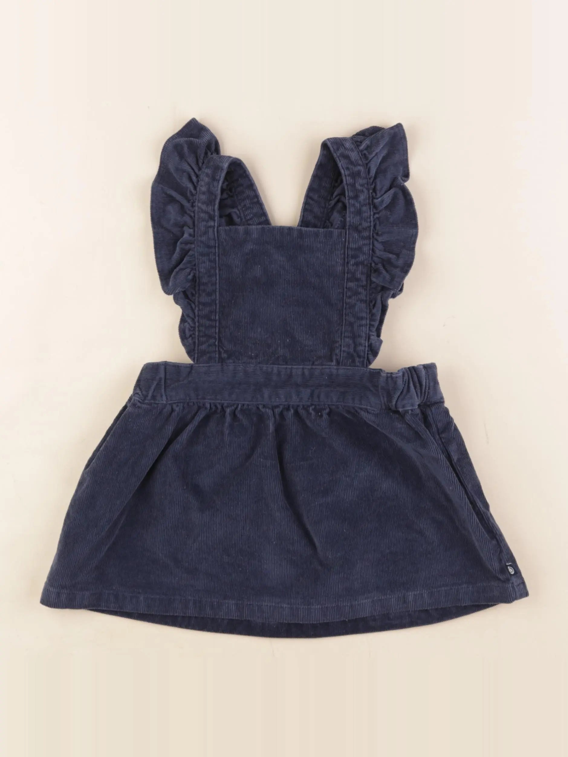Petit Bateau - robe bleu - 12 mois