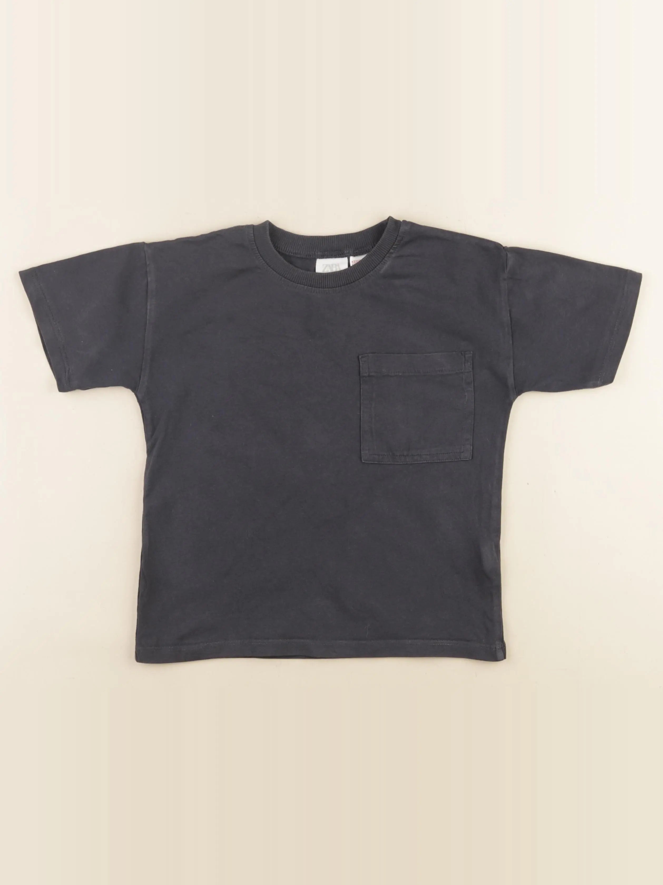 Zara - tee-shirt gris - 4/5 ans