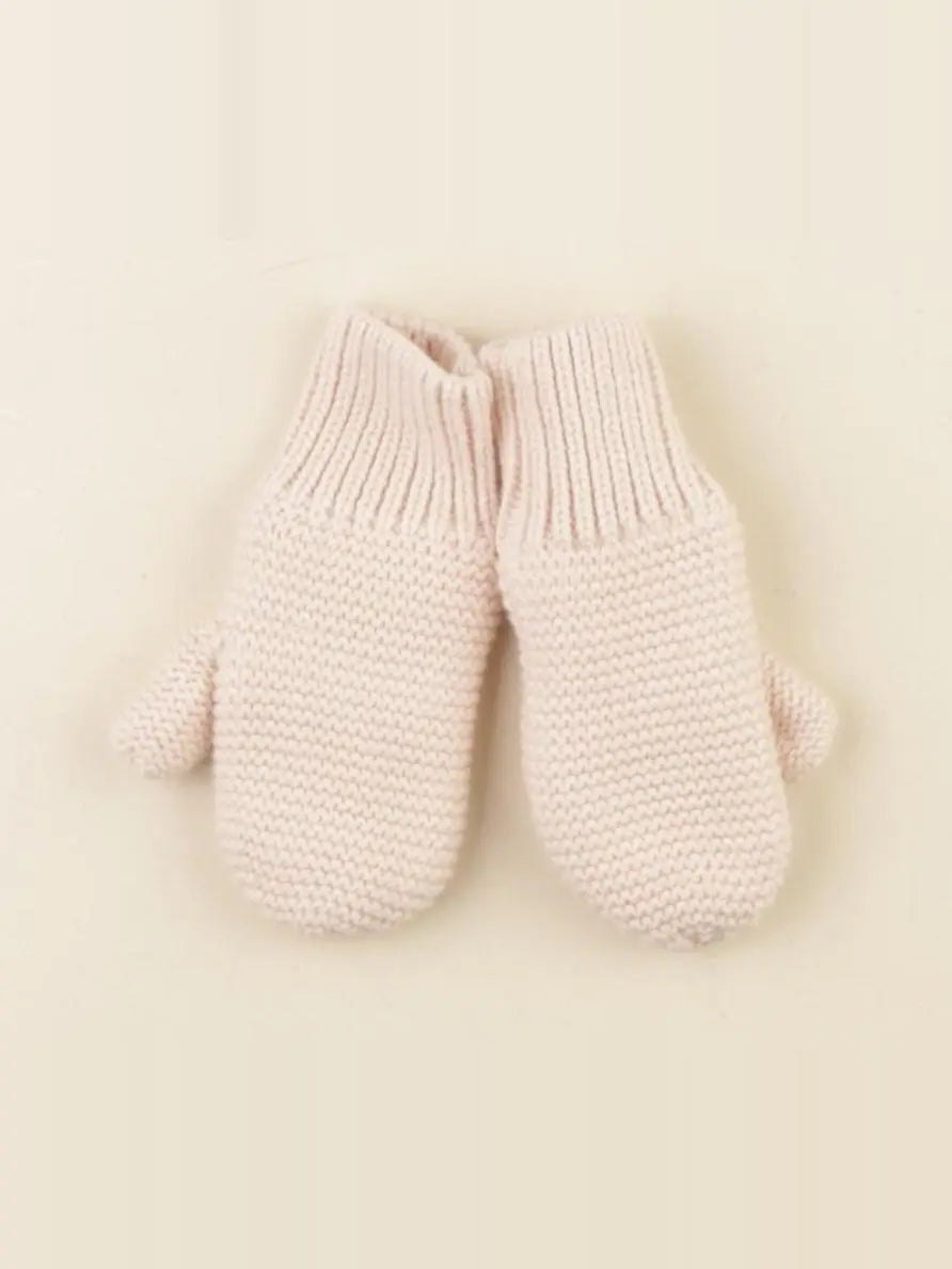 H&M - moufles rose - 6/12 mois