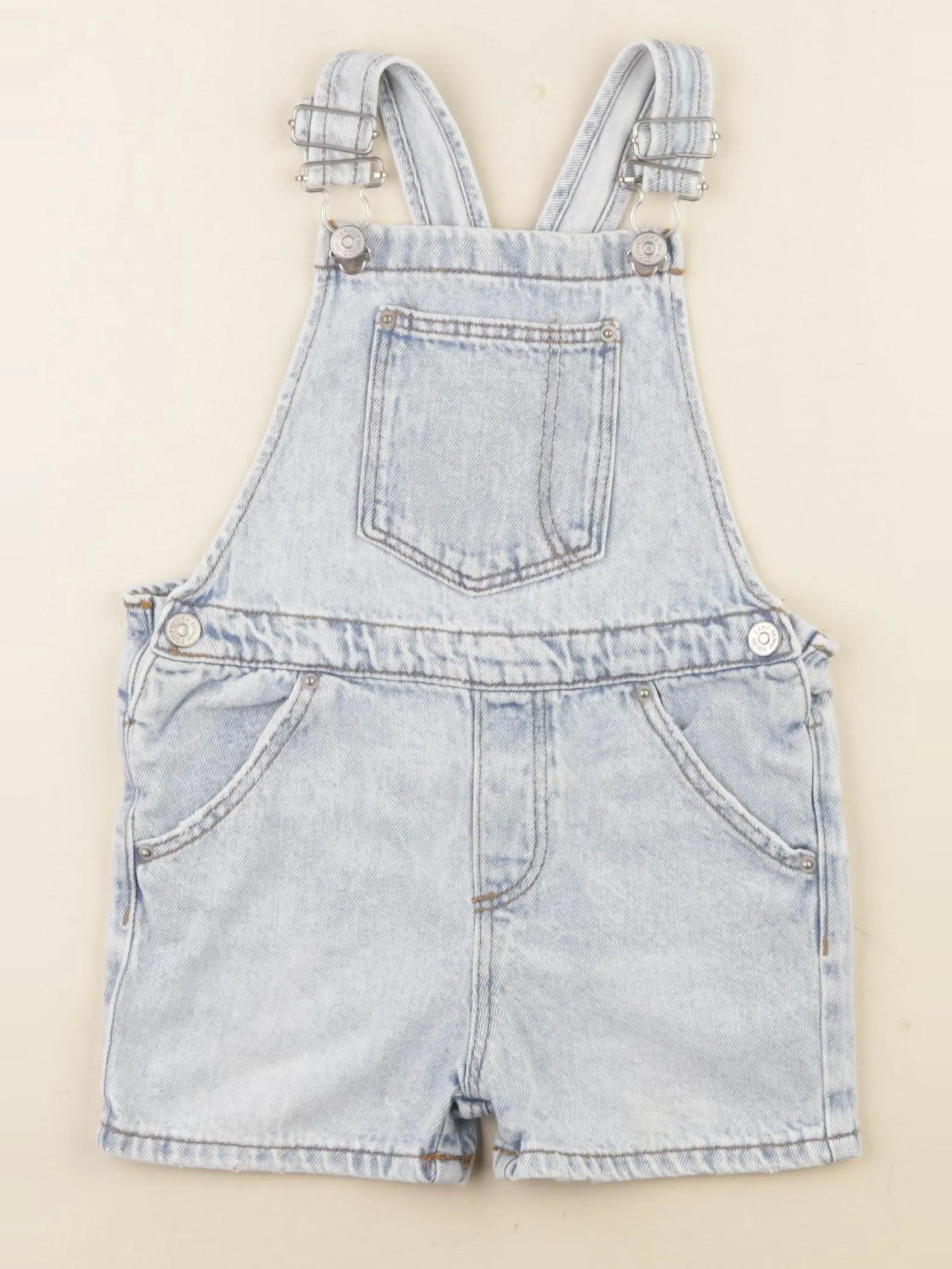 Zara - salopette bleu - 12/18 mois