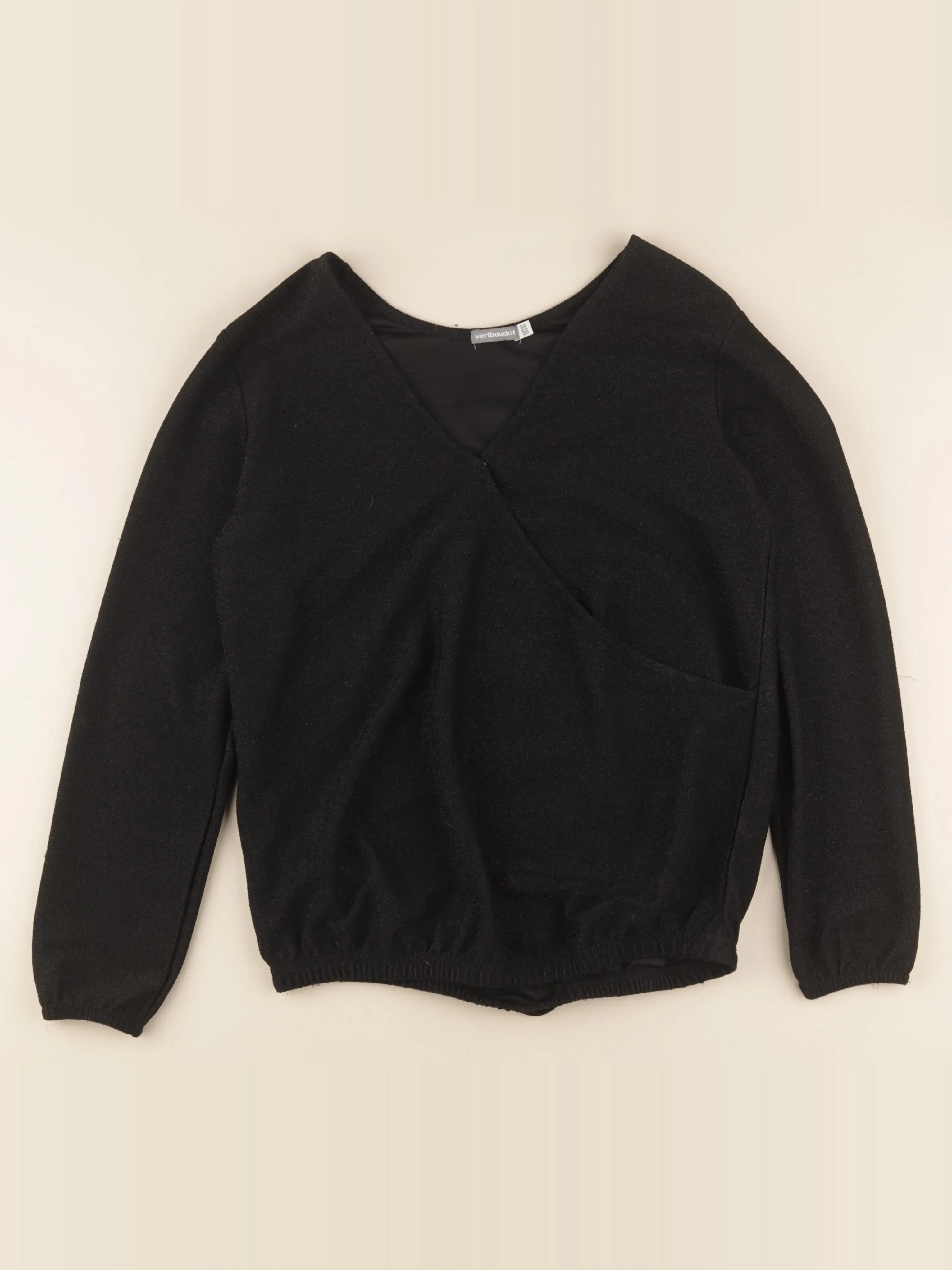 Vertbaudet - blouse allaitement noir - 34 à 36