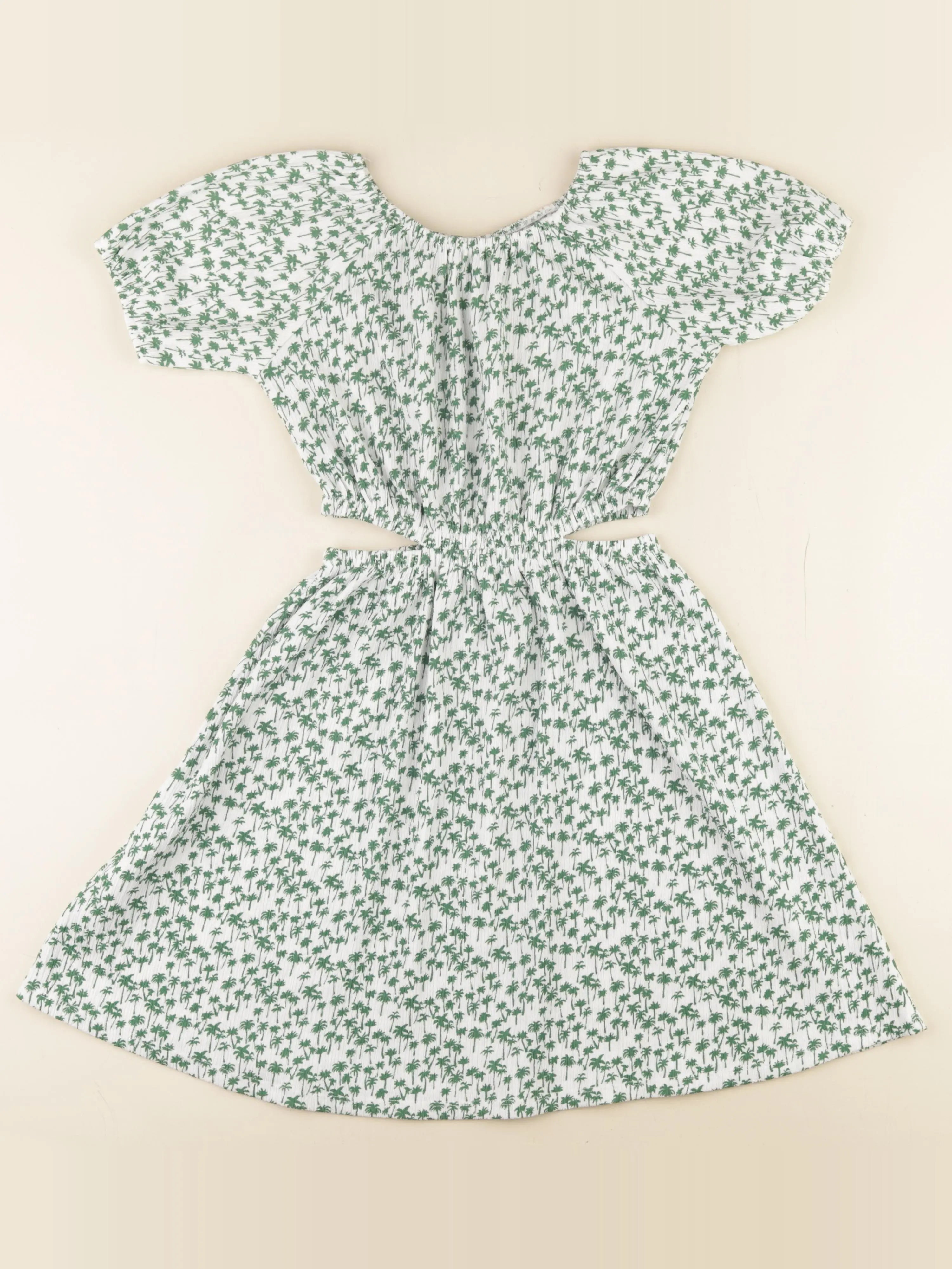 Mango - robe vert - 11/12 ans