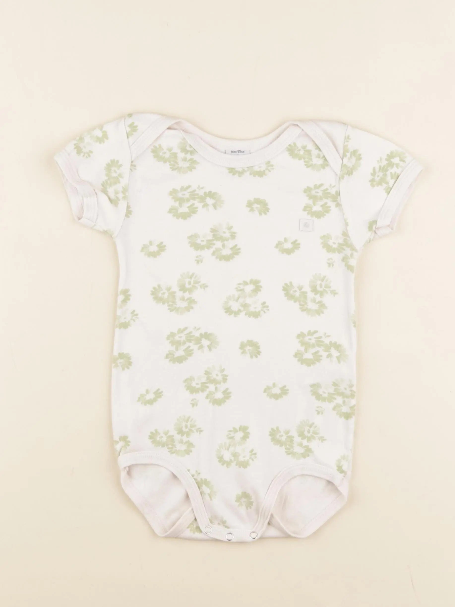 Petit Bateau - body rose - 36 mois