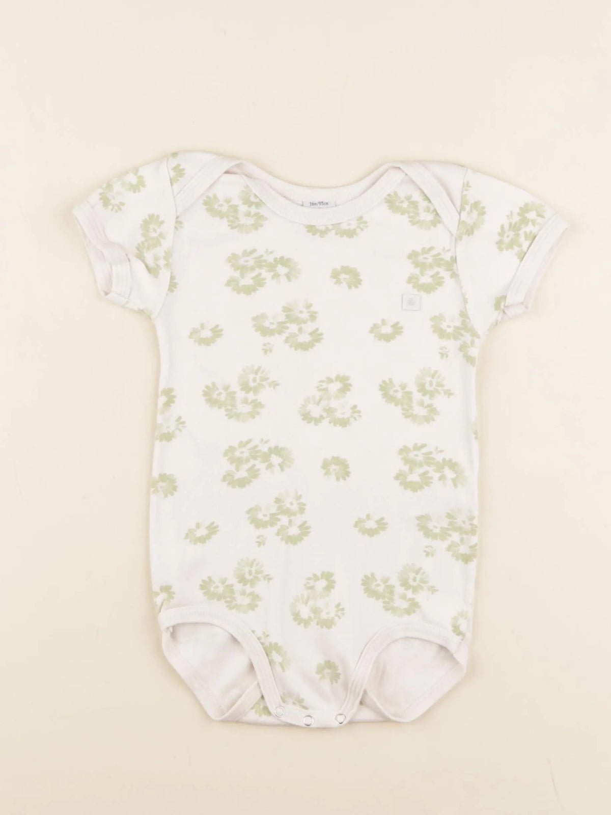 Petit Bateau - body rose - 36 mois