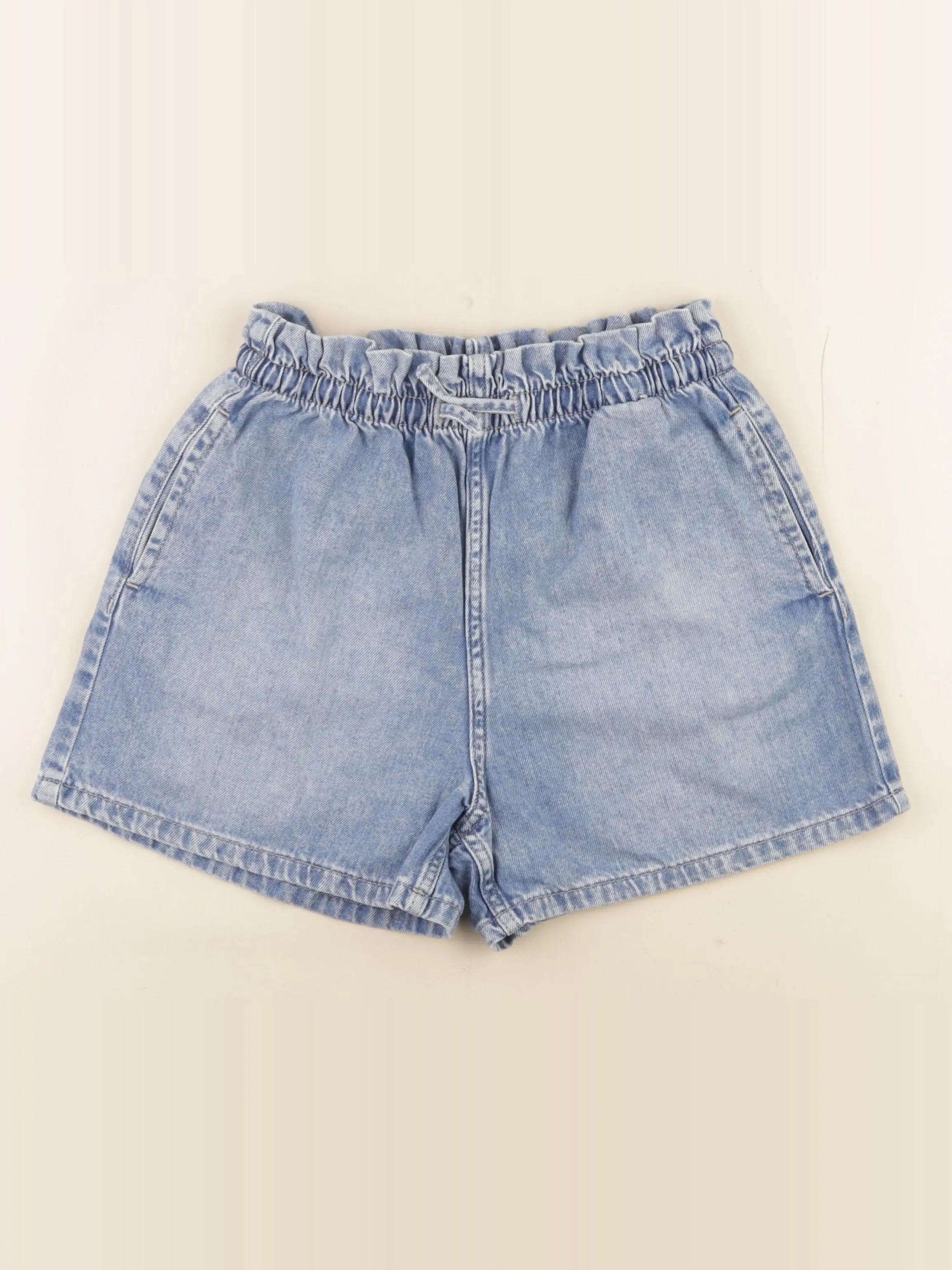 H&M - short bleu - 11/12 ans