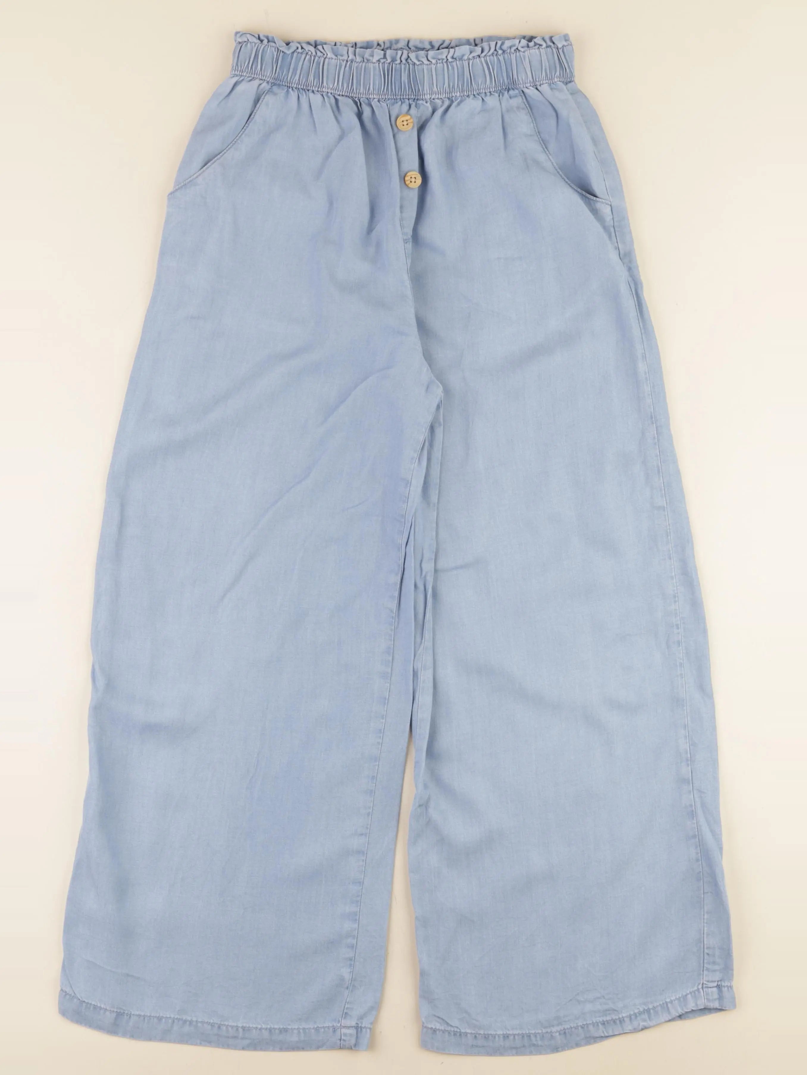 Mango - pantalon bleu - 11/12 ans