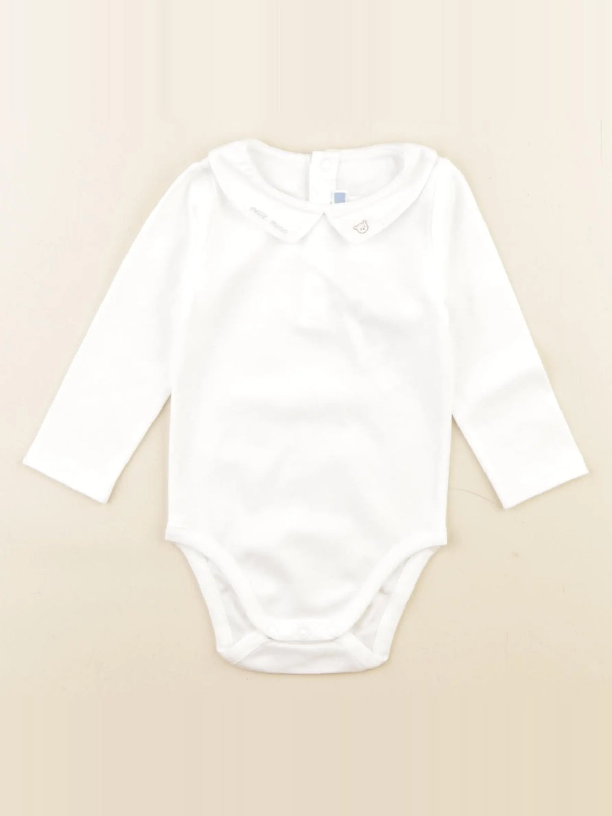 Jacadi - body à col blanc - 12 mois