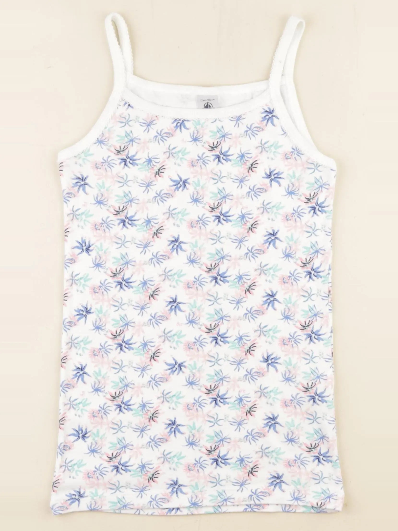 Petit Bateau - maillot de corps multicolore - 12 ans