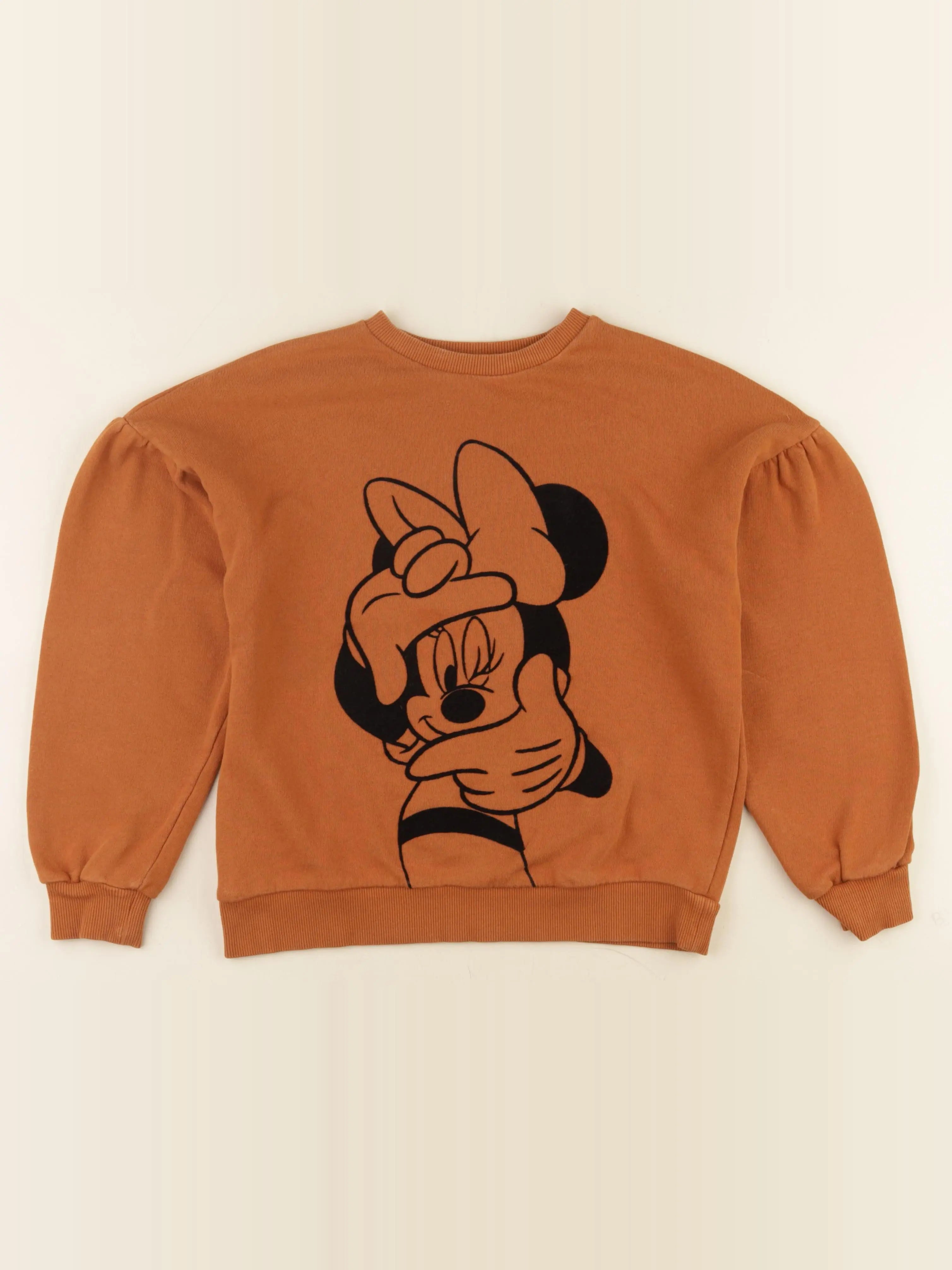 Mango - sweat marron - 11/12 ans