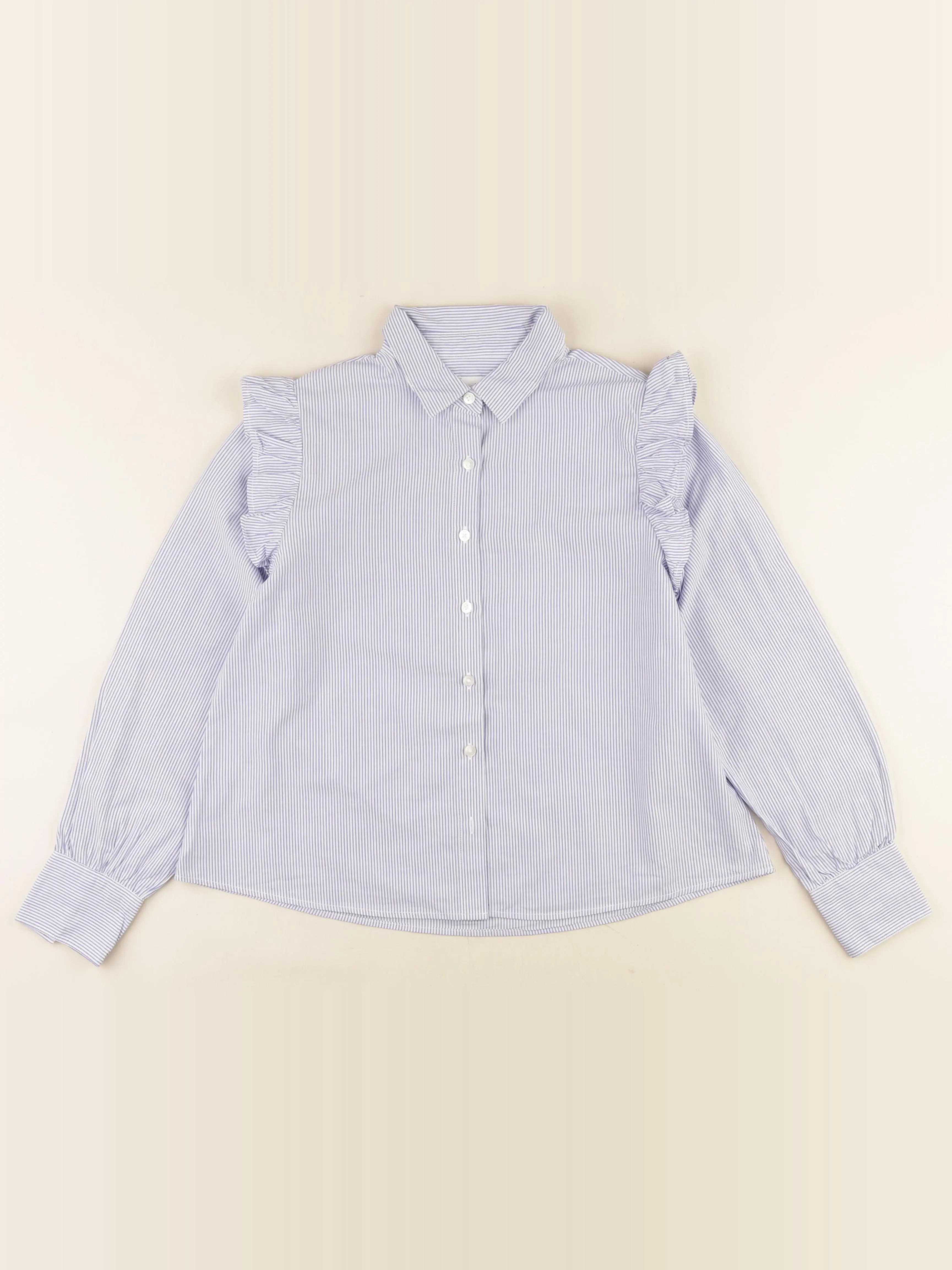 Mango - chemise bleu - 11/12 ans