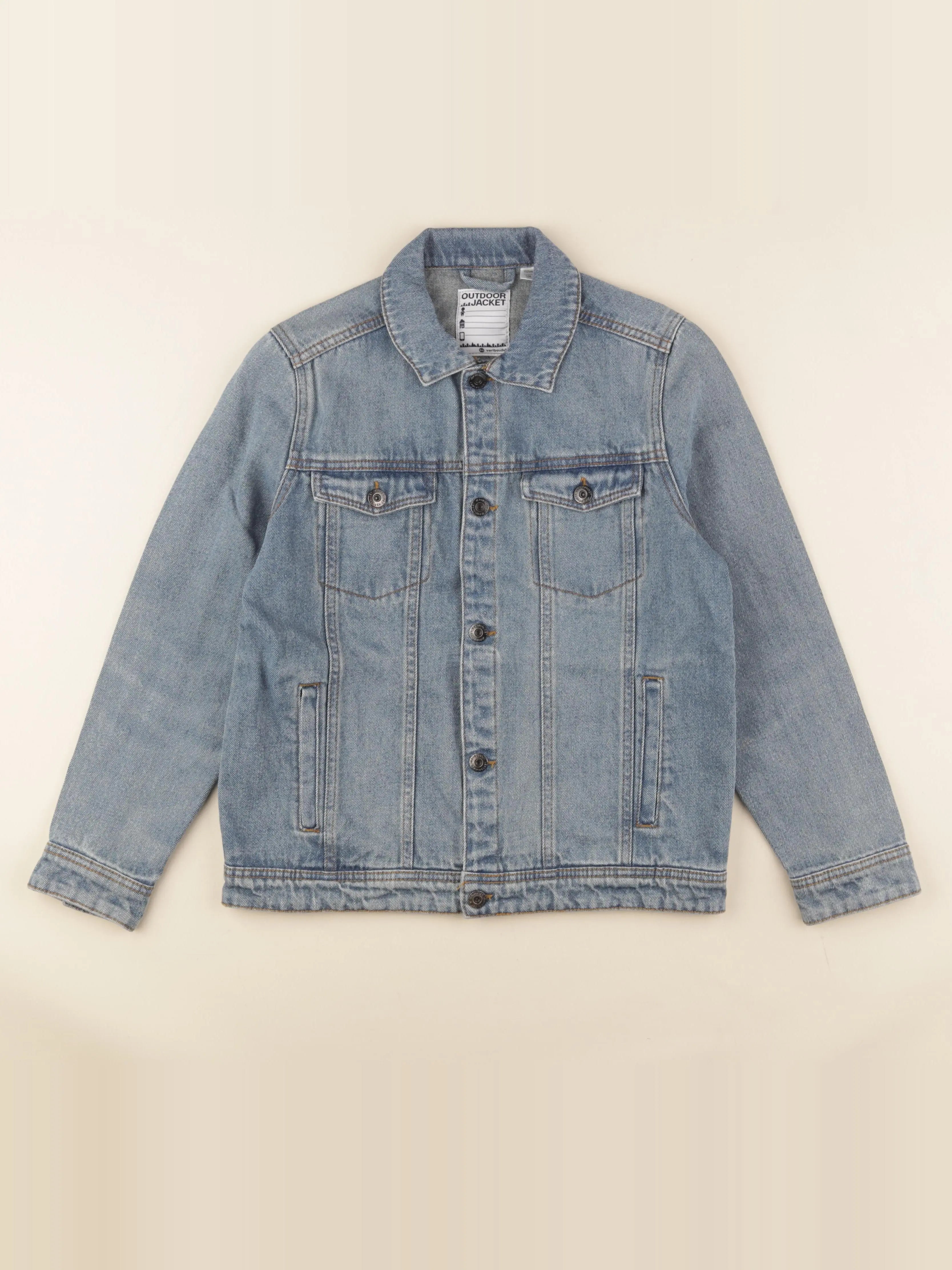 Vertbaudet - veste bleu - 12 ans