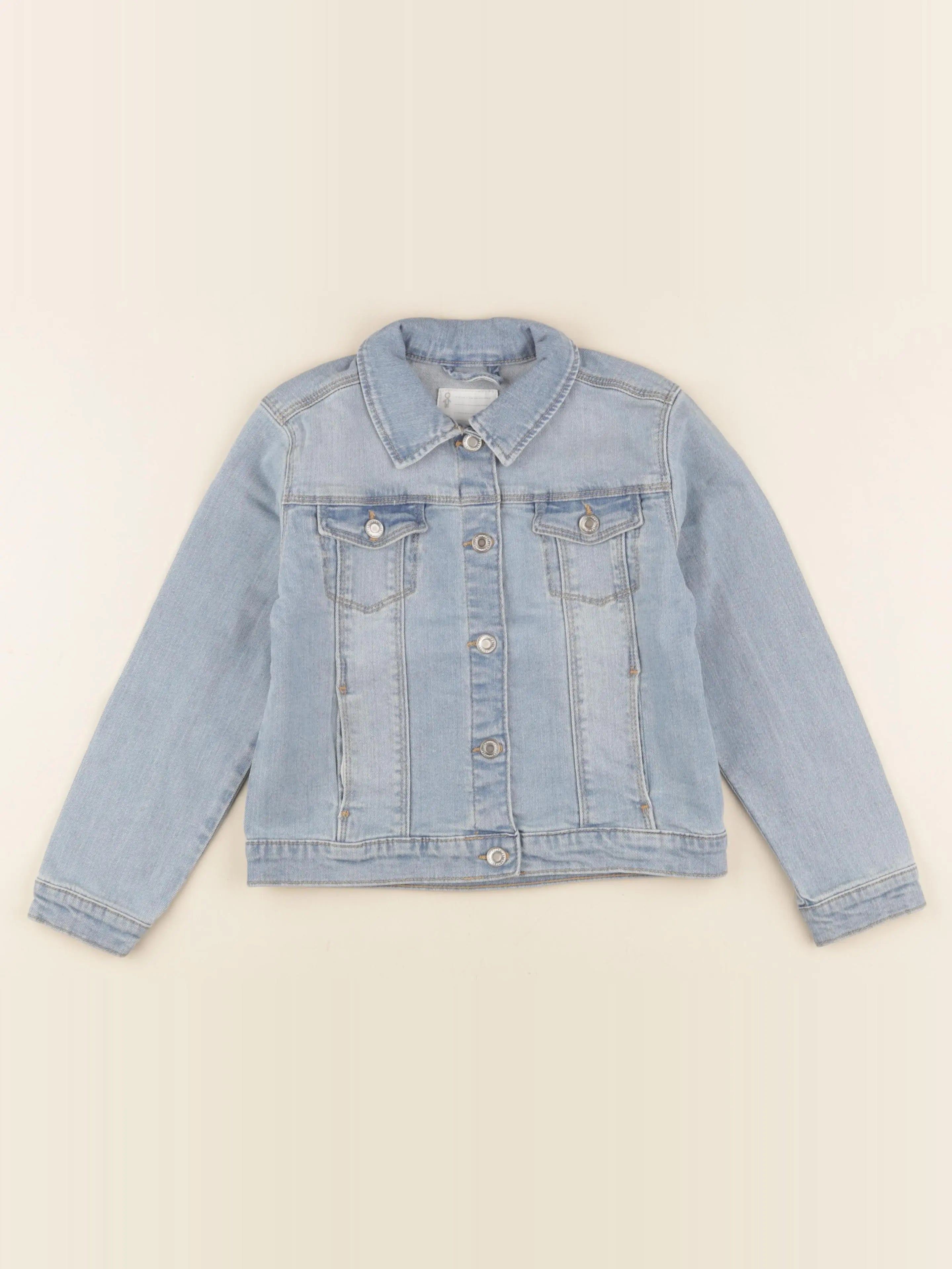 Vertbaudet - veste bleu - 7 ans