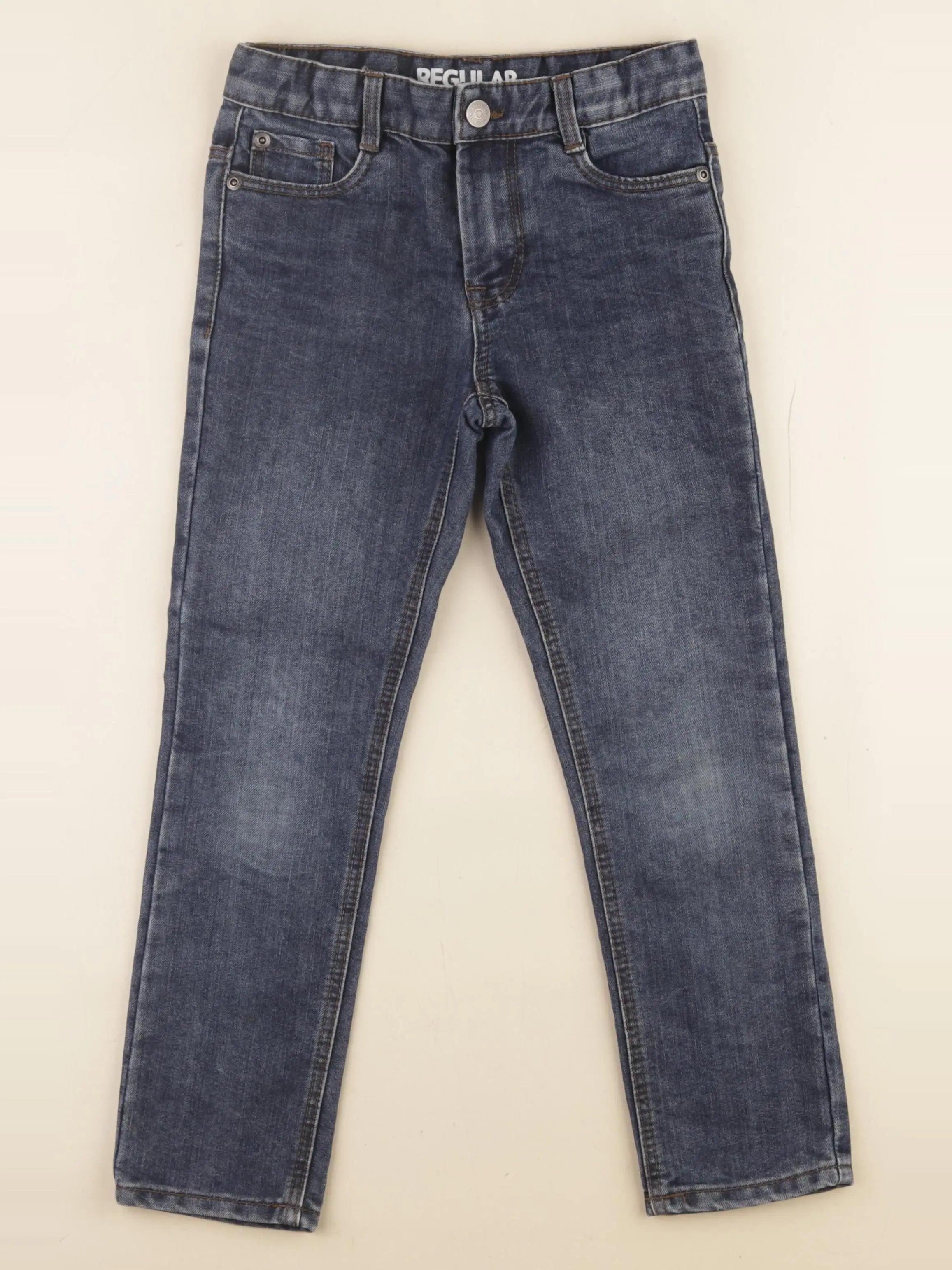 Vertbaudet - jean bleu - 7 ans