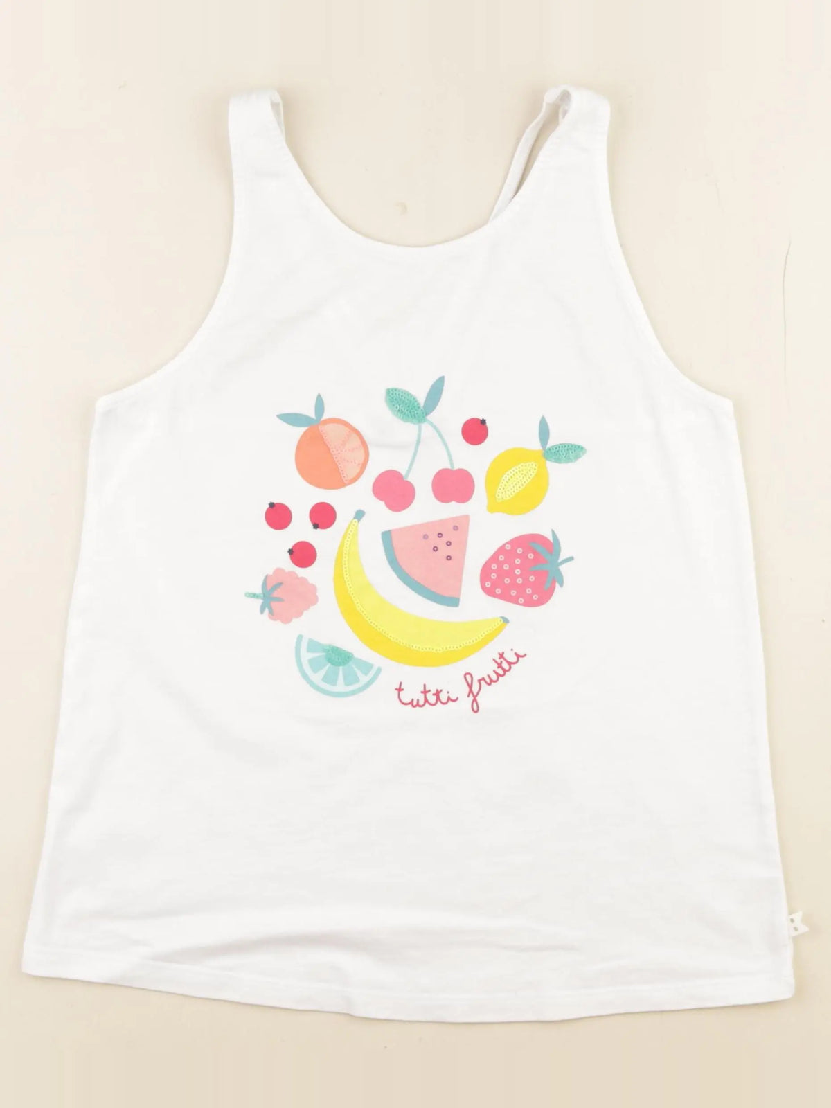 Okaidi - débardeur blanc - 12 ans