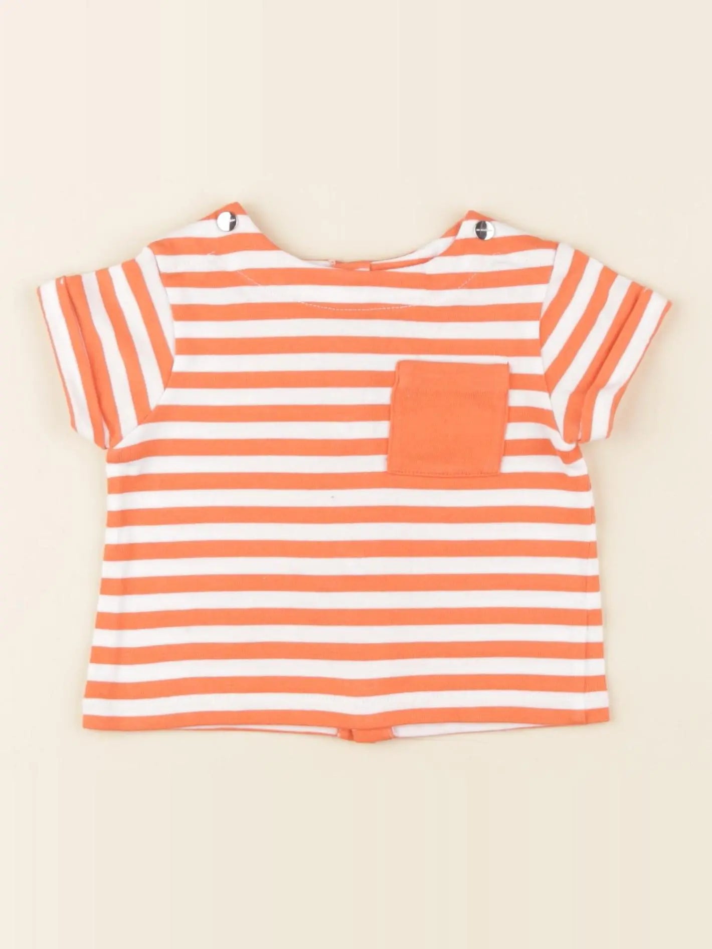 Jacadi - tee-shirt orange - 3 mois