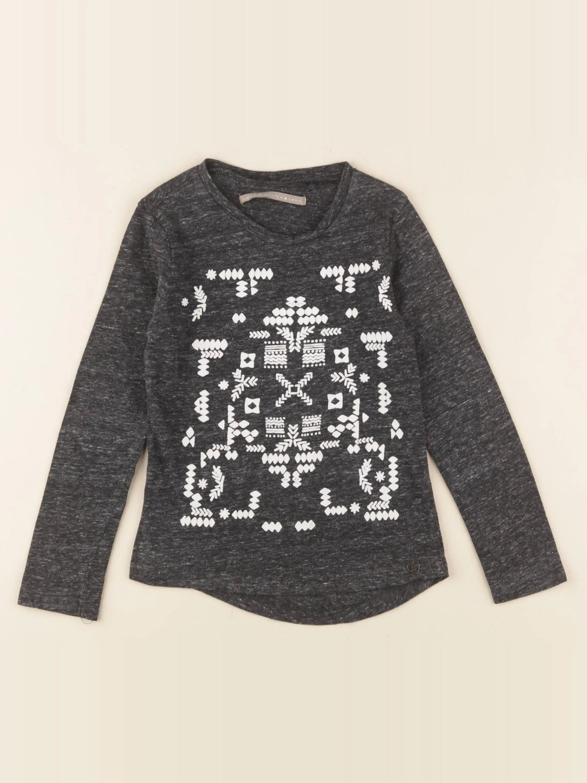 IKKS - tee-shirt gris - 5 ans