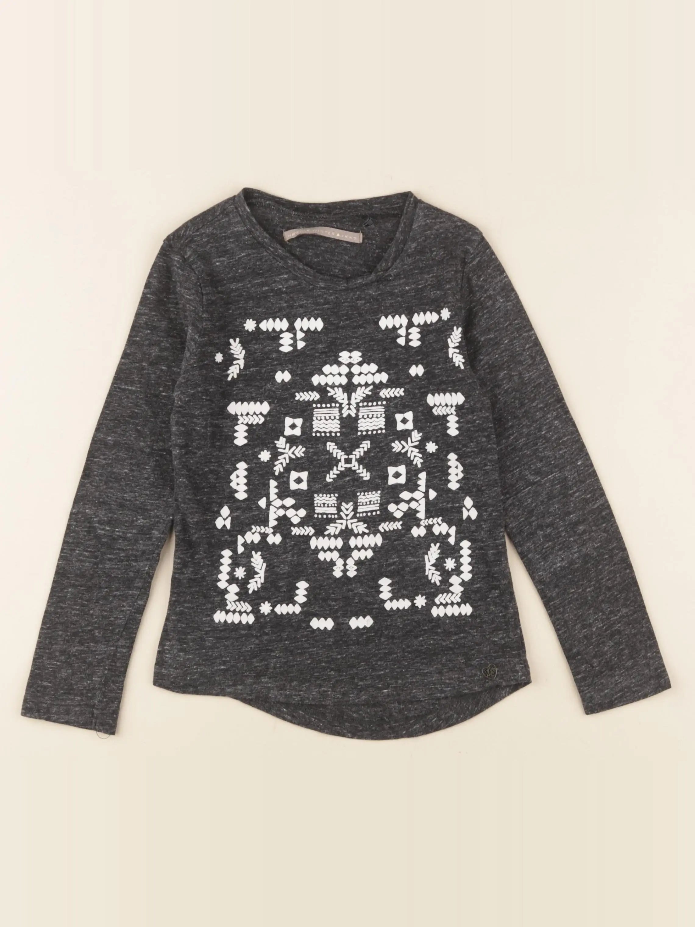 IKKS - tee-shirt gris - 5 ans