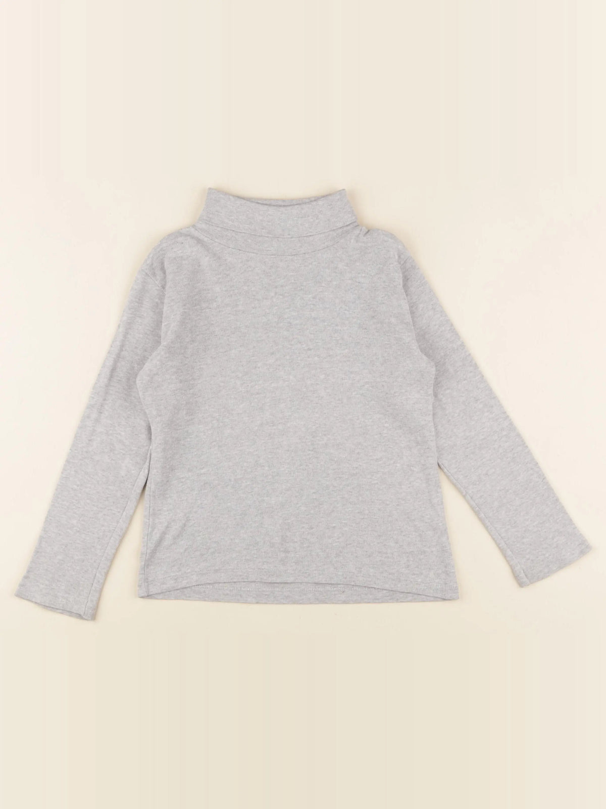 Petit Bateau - sous-pull gris - 6 ans