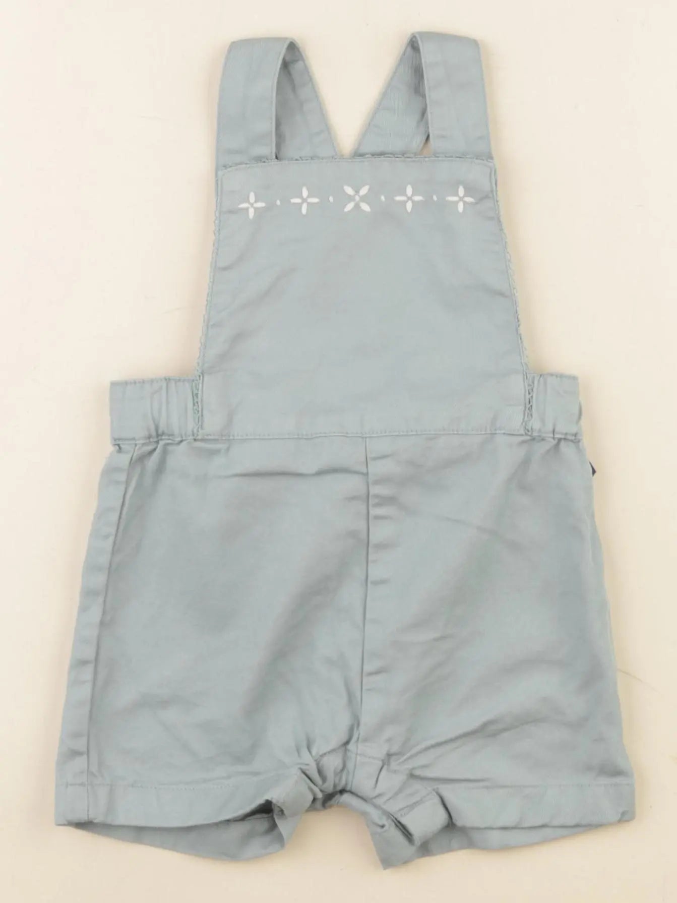 Petit Bateau - salopette vert - 6 mois