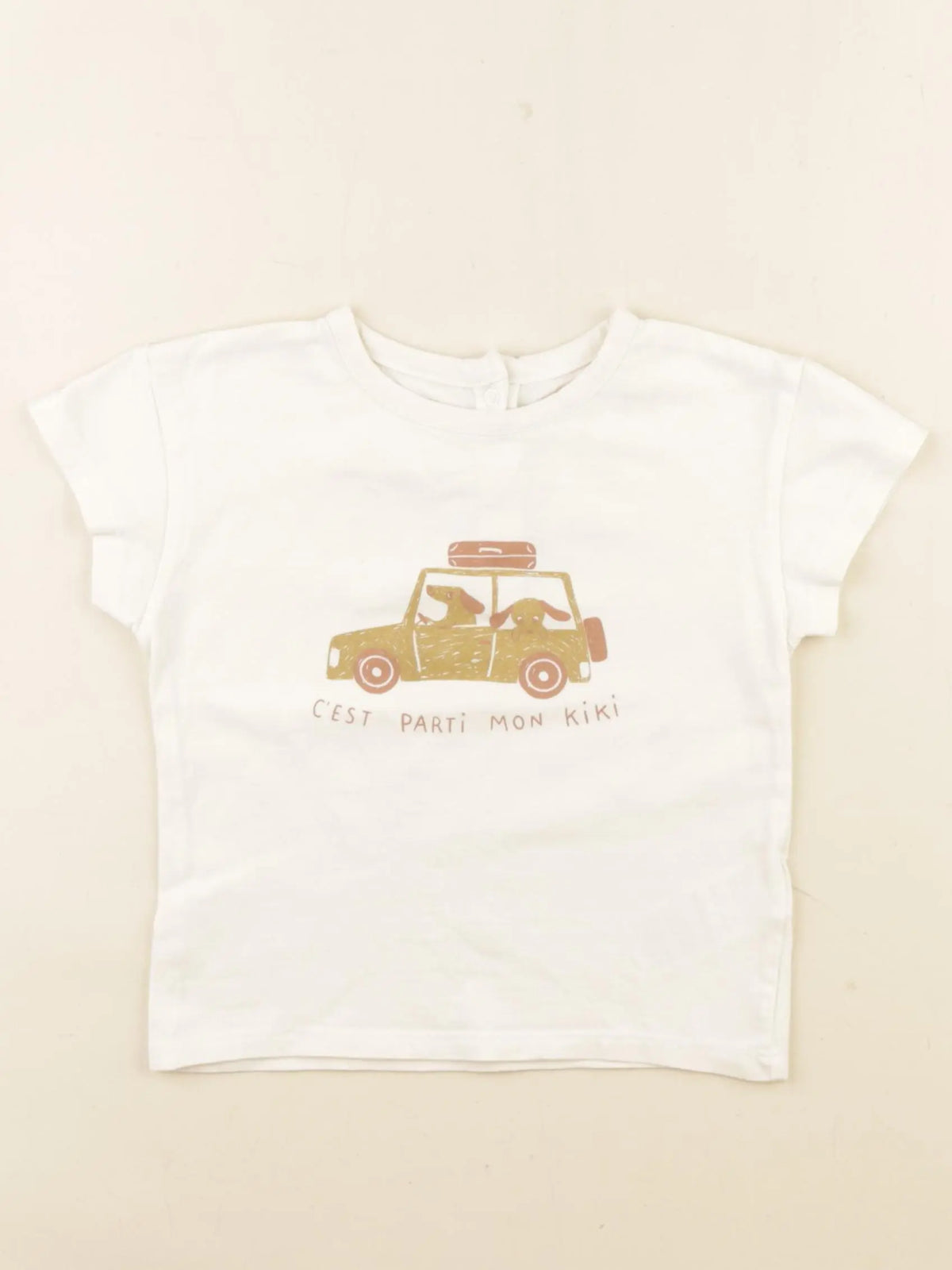 Vertbaudet - tee-shirt multicolore - 24 mois