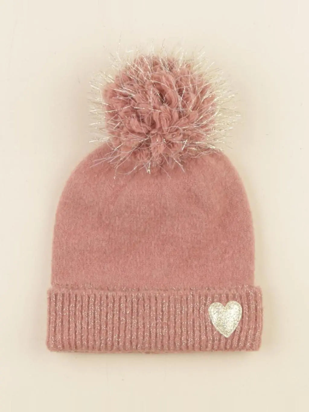 Vertbaudet - bonnet rose - 2 ans