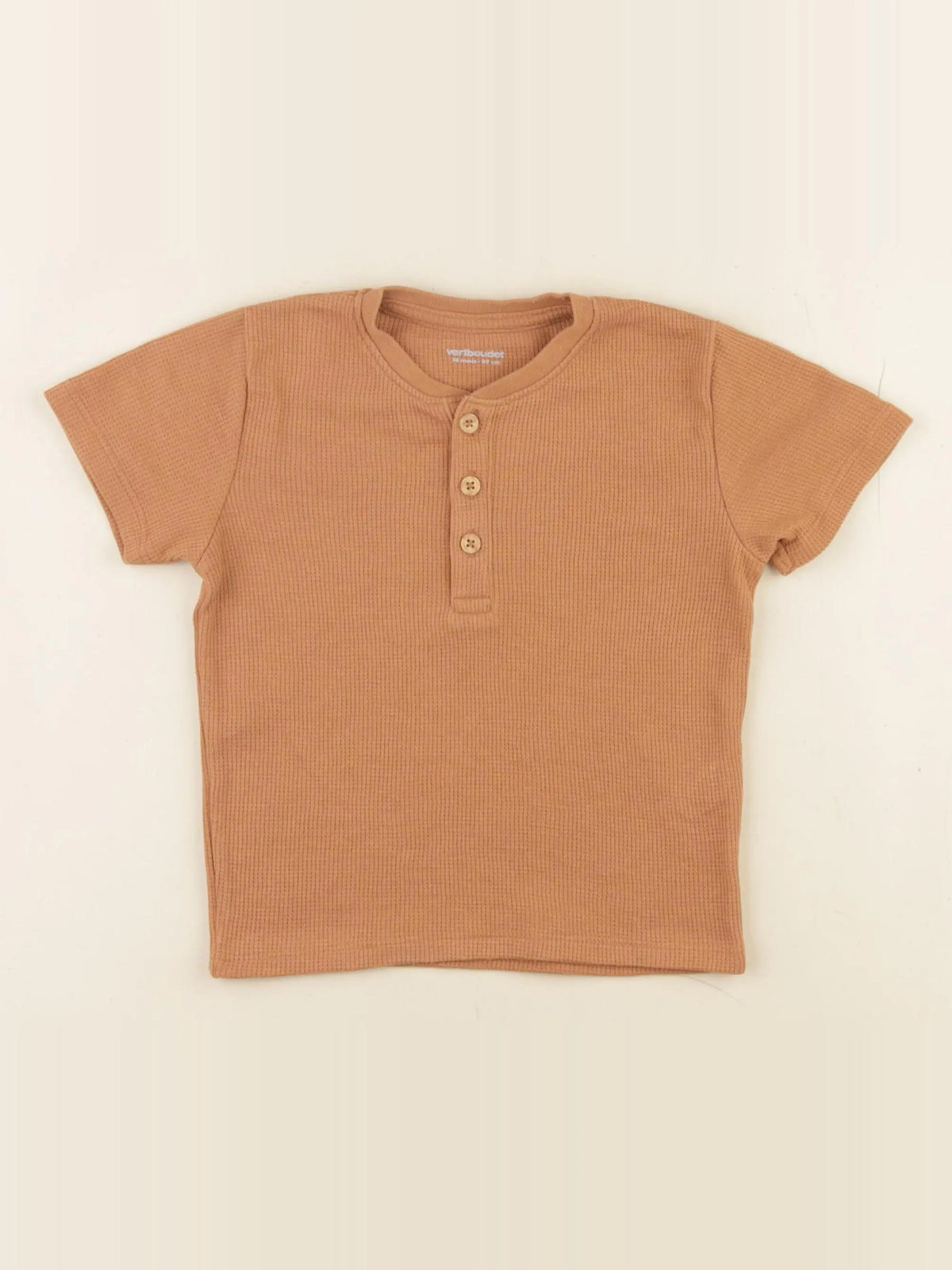 Vertbaudet - tee-shirt marron - 36 mois