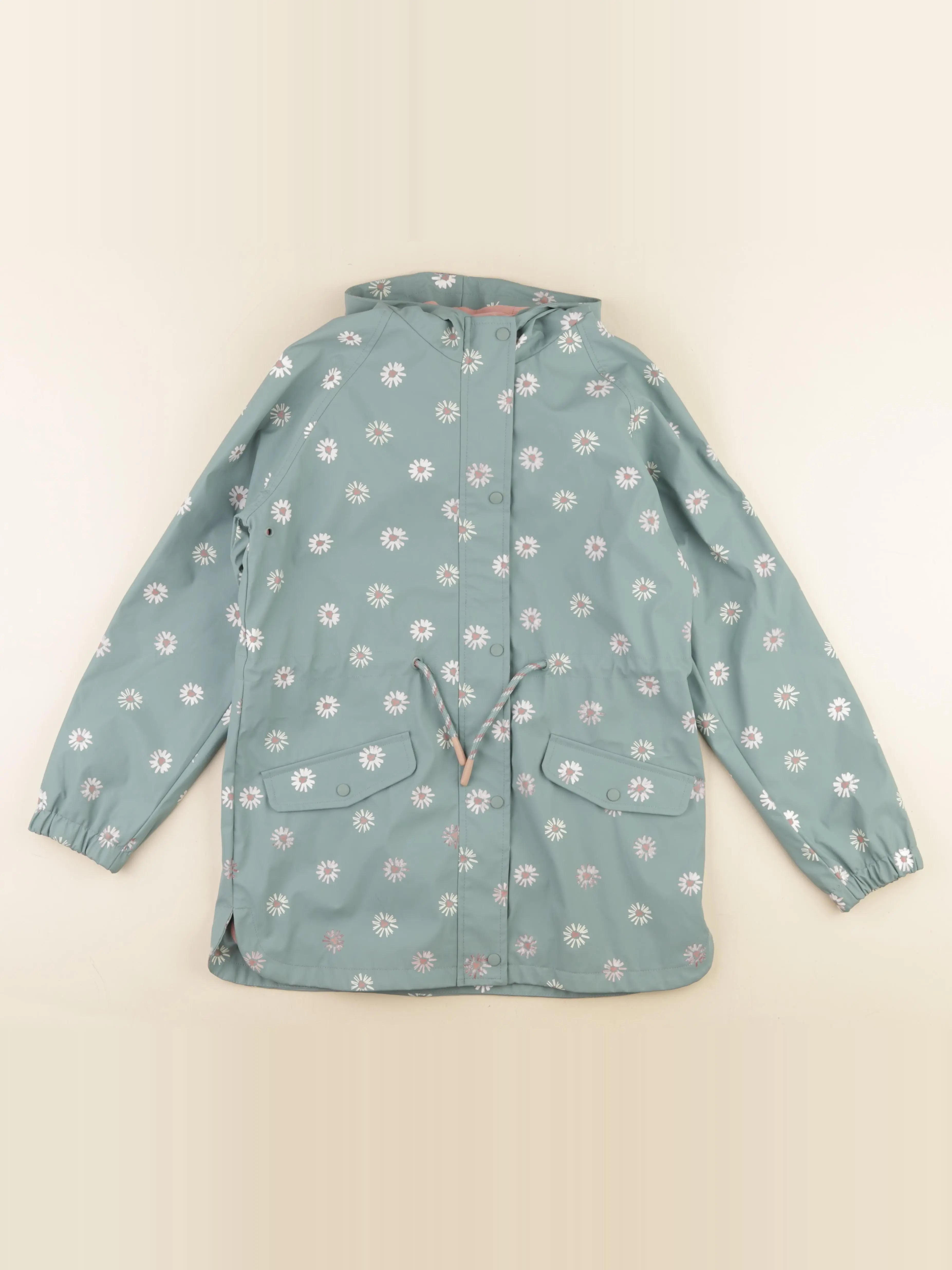 Vertbaudet - imperméable multicolore - 12 ans