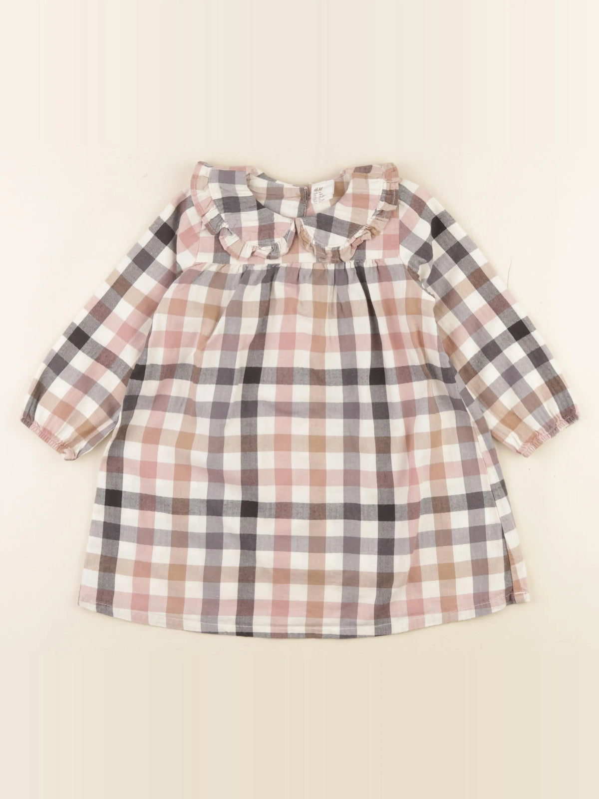 H&M - robe multicolore - 12/18 mois