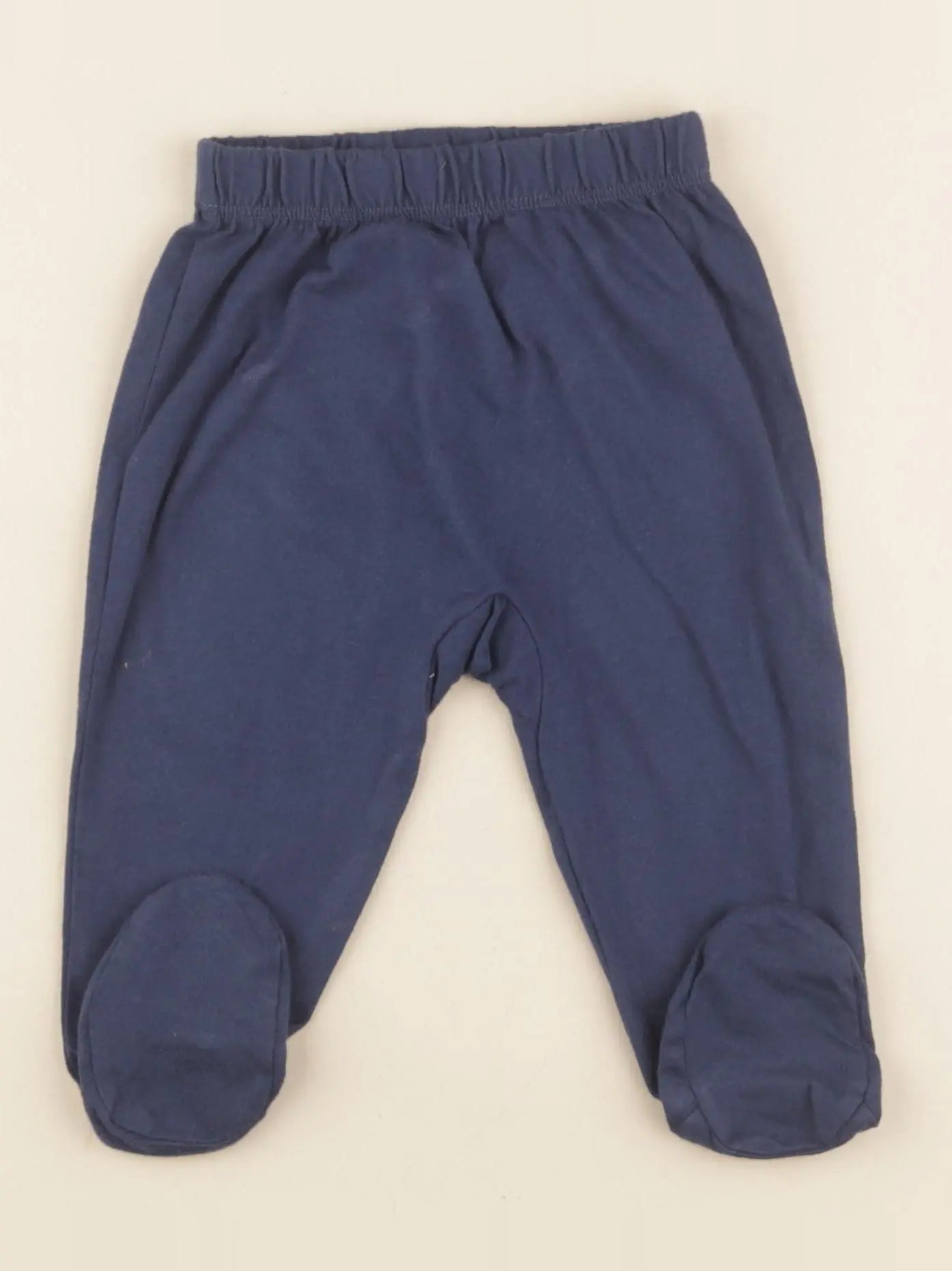 Vertbaudet - jegging bleu - 9 mois