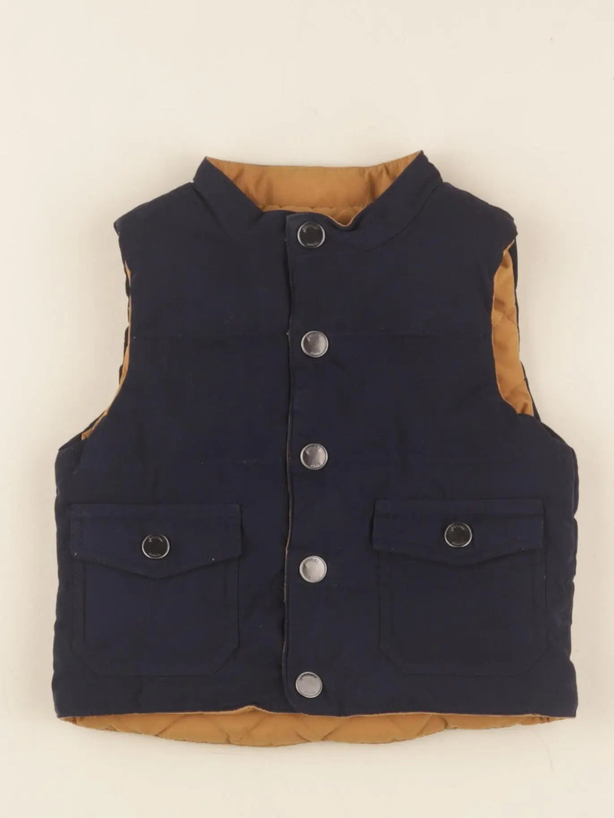 Jacadi - doudoune réversible multicolore - 12 mois