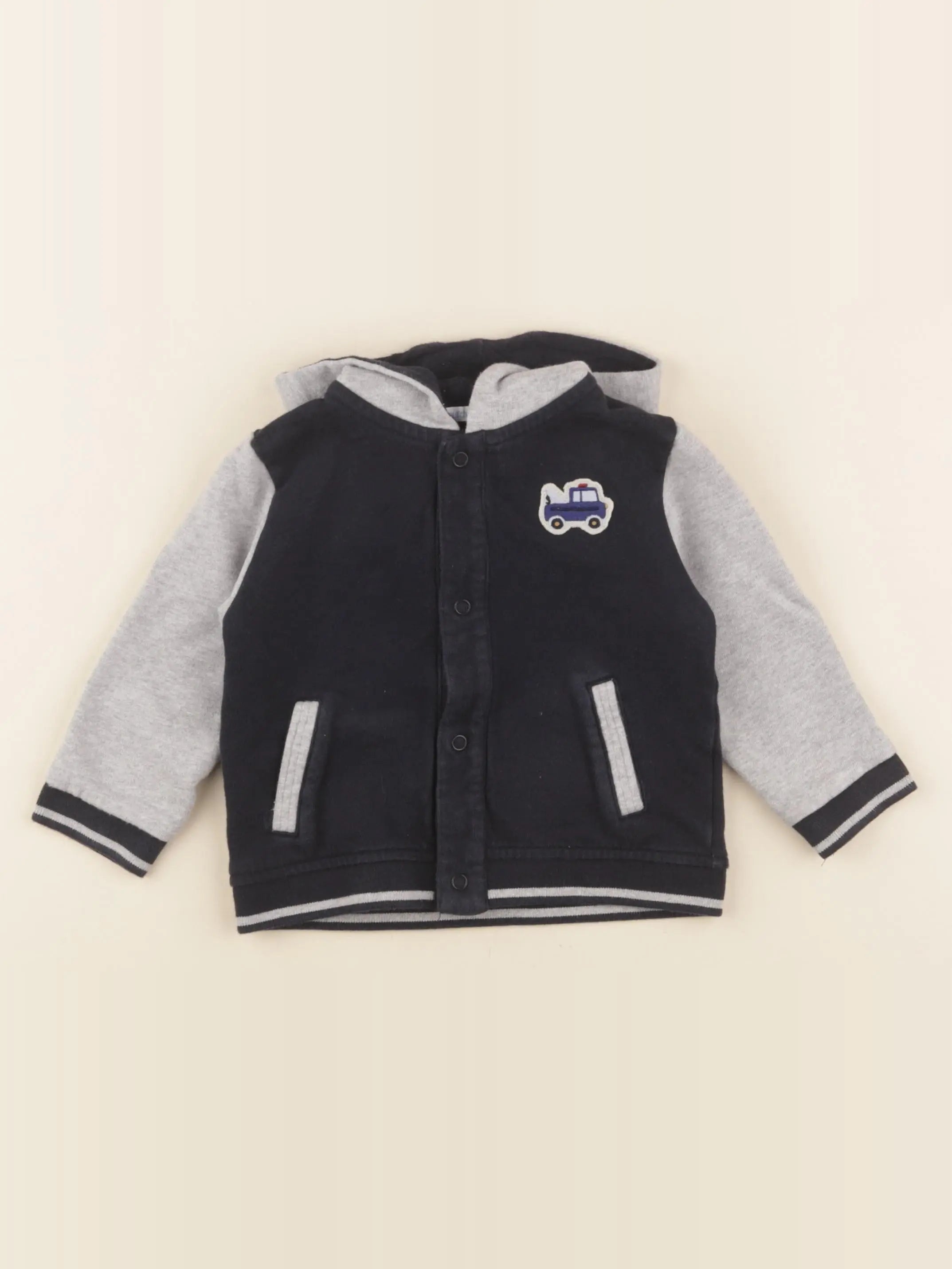 Boutchou - sweat multicolore - 18 mois