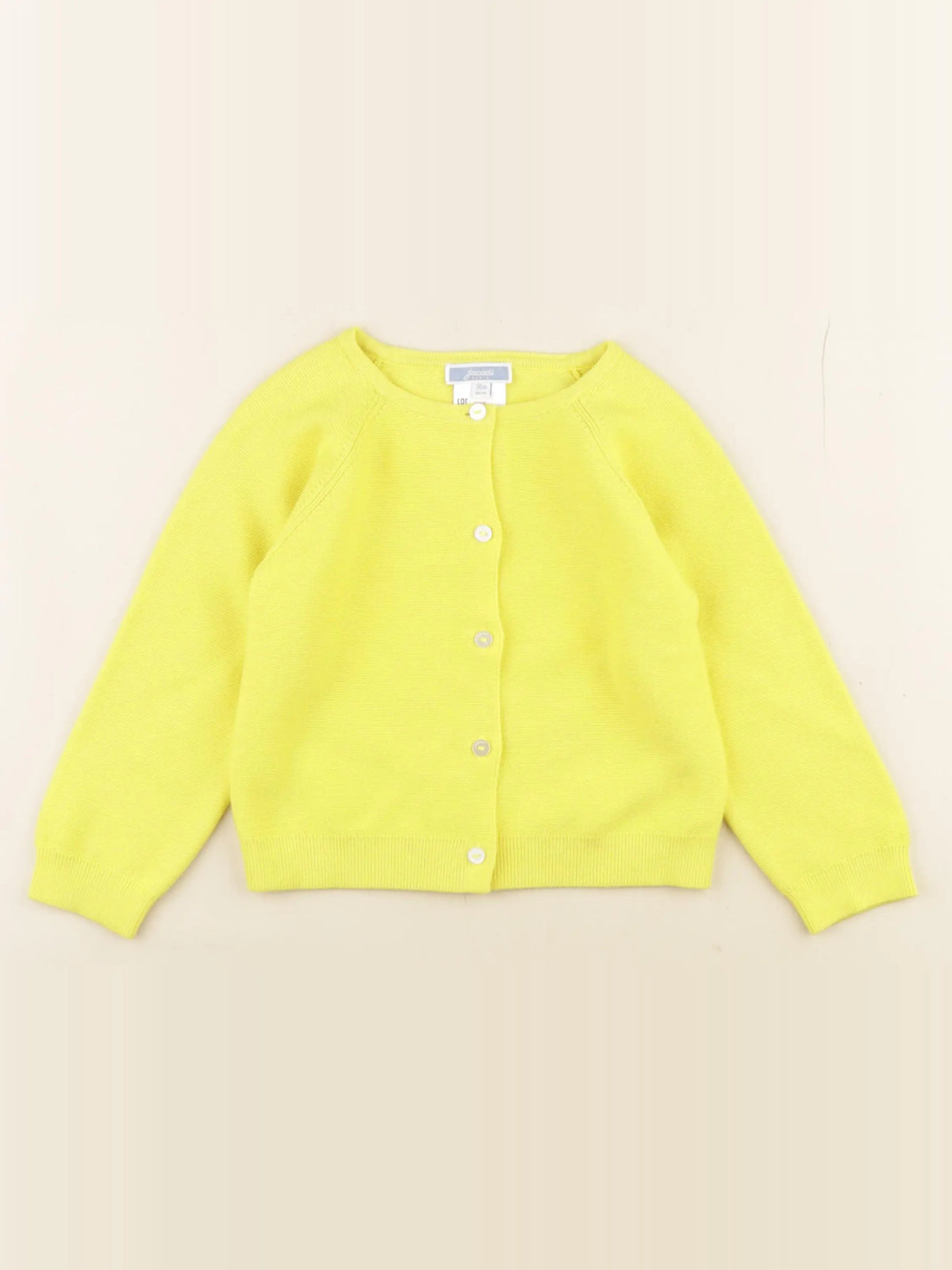 Jacadi - gilet jaune - 36 mois